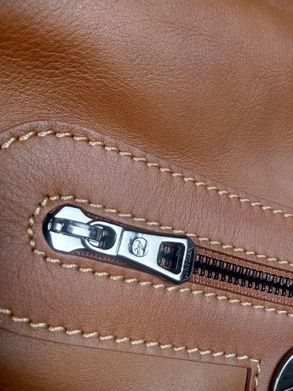 Longchamp Longchamp Brown Leather Women's Bag Size ONE SIZE - 16 Thumbnail