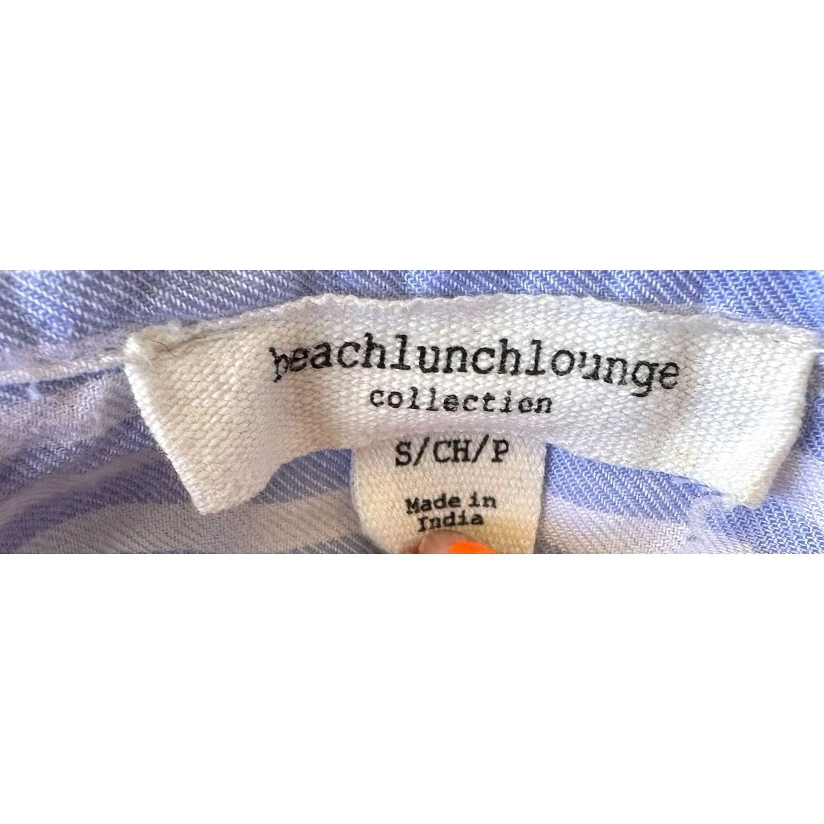 Other Beach Lunch Lounge Kenzie Shirt Small Blue White Striped Size S / US 4 / IT 40 - 12 Thumbnail