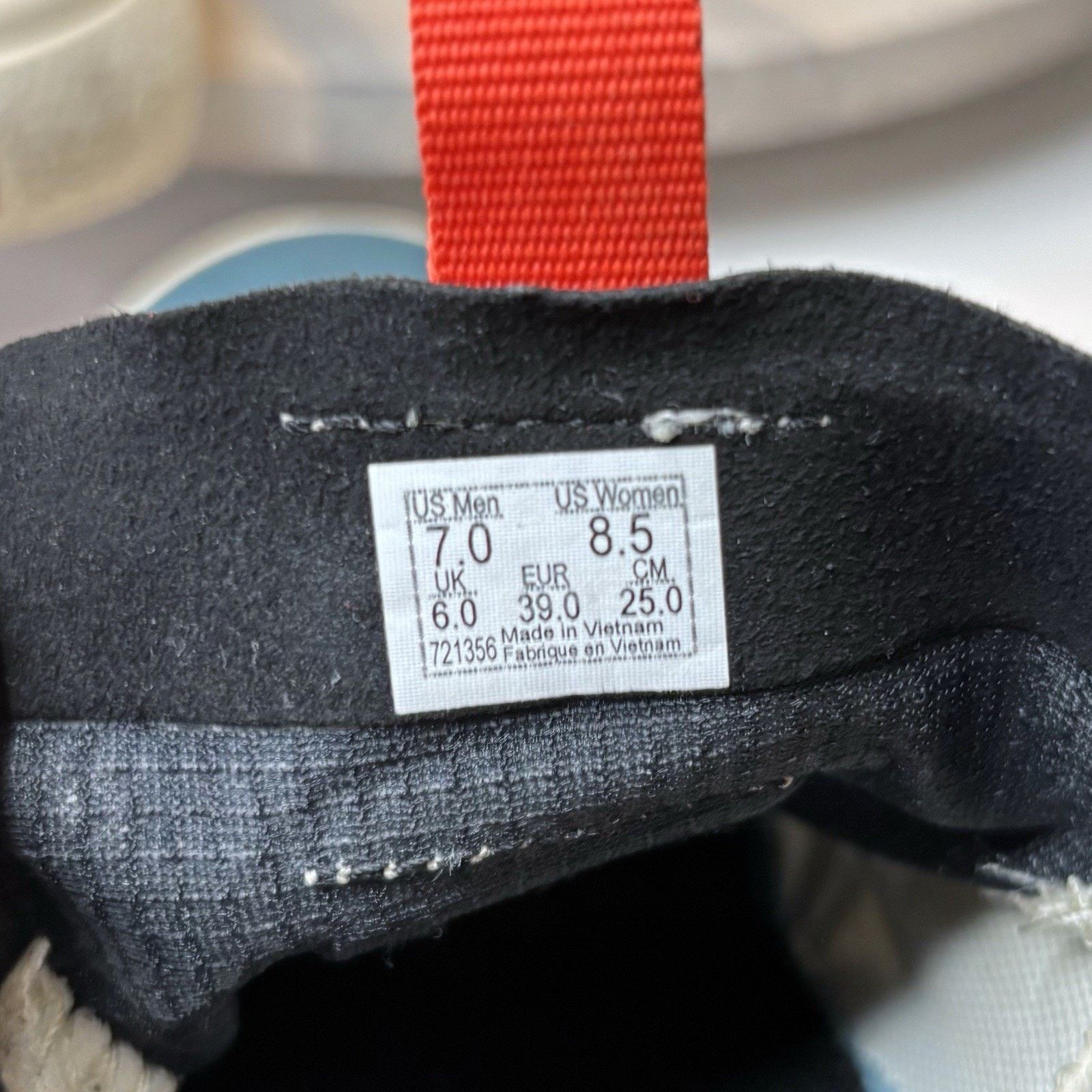 Vans Vans UltraRange Exo Blue White Black Sneakers Unisex M7 W8.5 Size US 7 / EU 40 - 11 Thumbnail