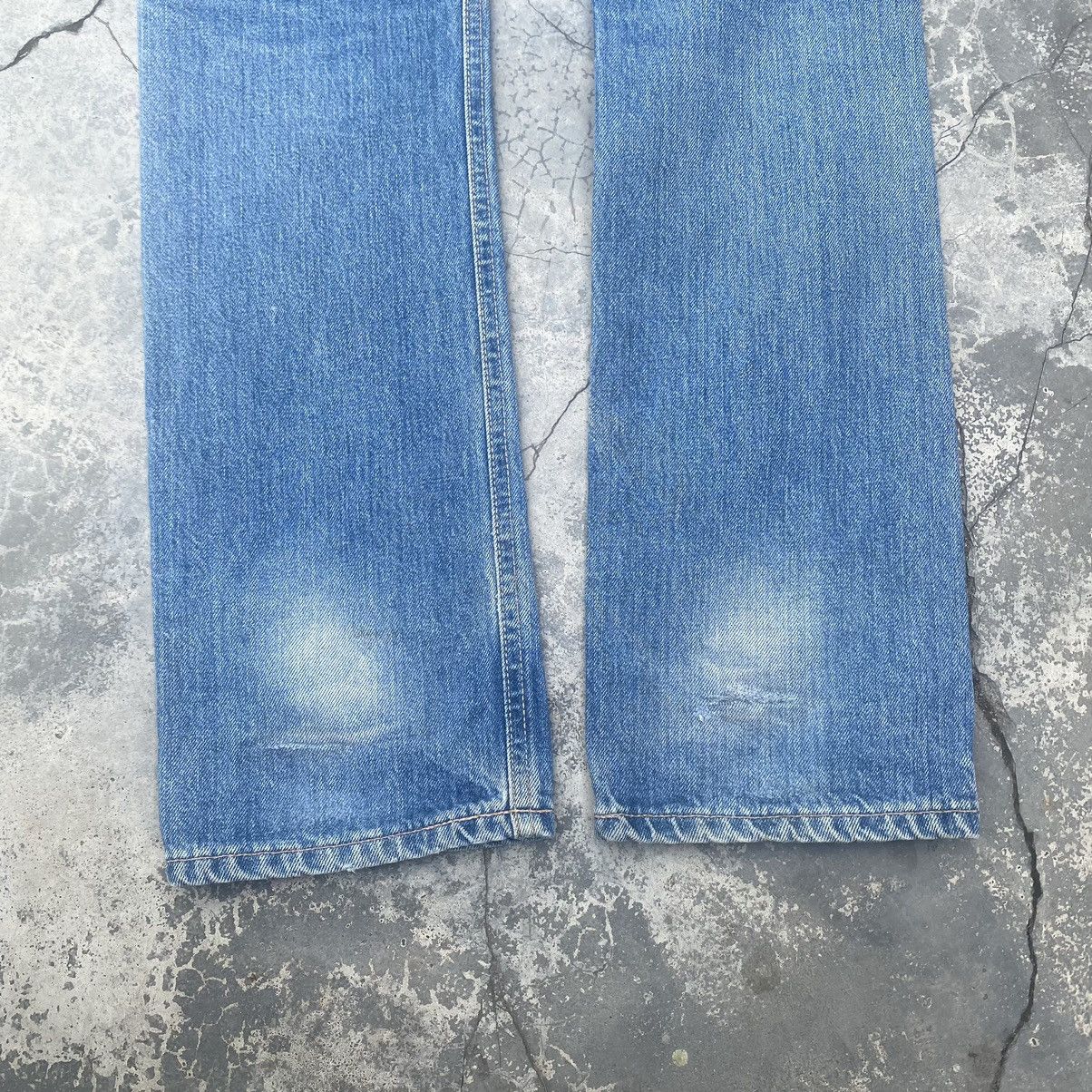 Fiorucci FIORUCCI Distressed Selvedge Jeans Size 27" / US 4 / IT 40 - 8 Thumbnail