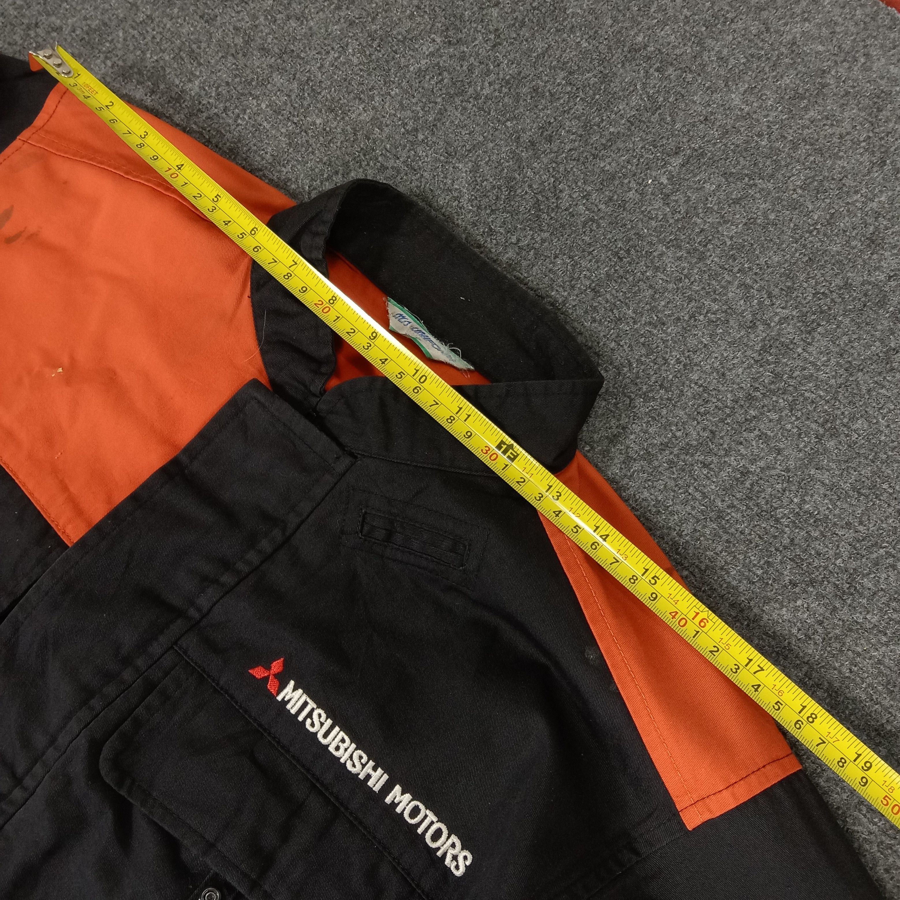 Japanese Brand × Vintage Mitsubishi Motors Racing Team Coverall Jacket Size US M / EU 48-50 / 2 - 12 Thumbnail