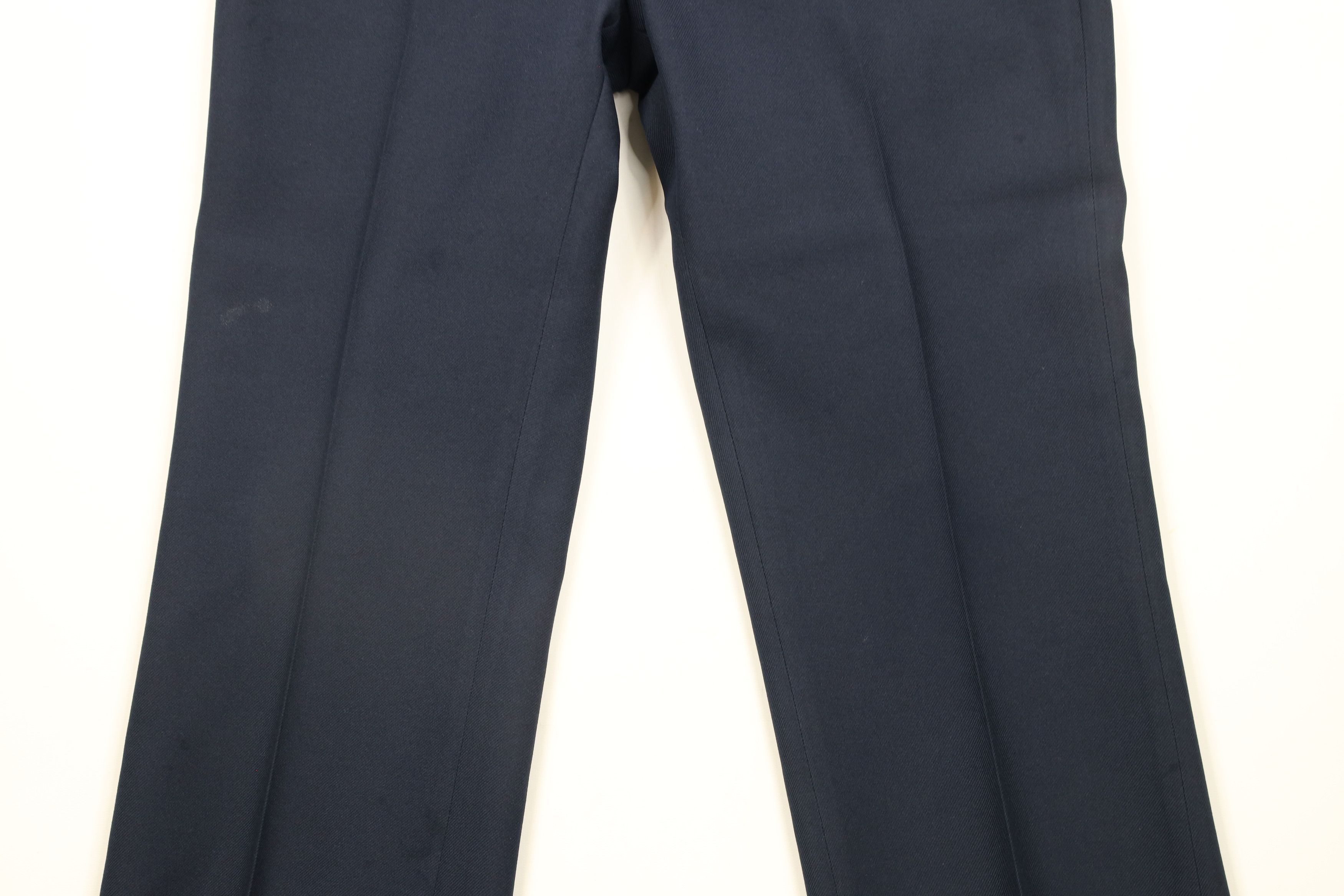 Vintage Vintage 70s Streetwear Leg Bell Bottoms Chino Pants Blue USA Size US 32 / EU 48 - 3 Thumbnail