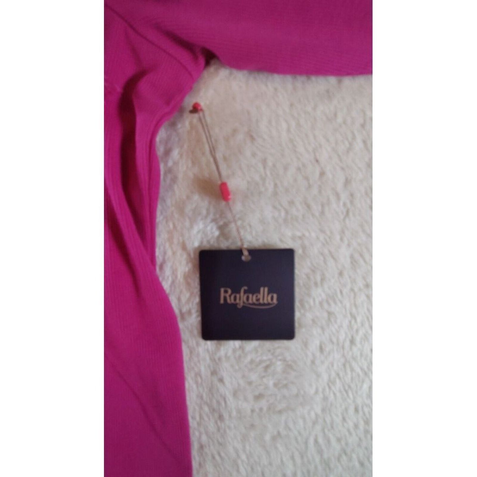 Other Rafaella Fringe Cowl Neck Sweater Magenta Petite Large Size L / US 10 / IT 46 - 10 Thumbnail