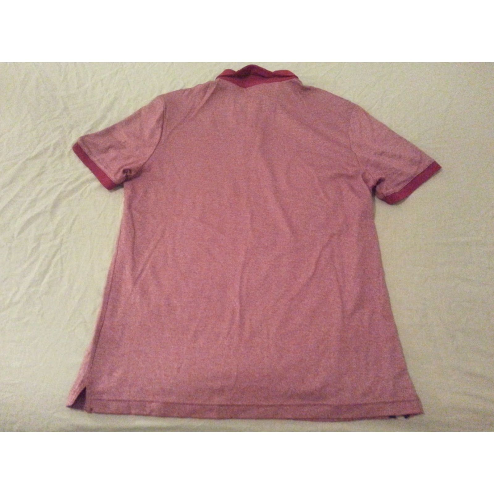 Banana Republic Banana Republic Polo Shirt Mens L Red Cotton Size US L / EU 52-54 / 3 - 2 Thumbnail