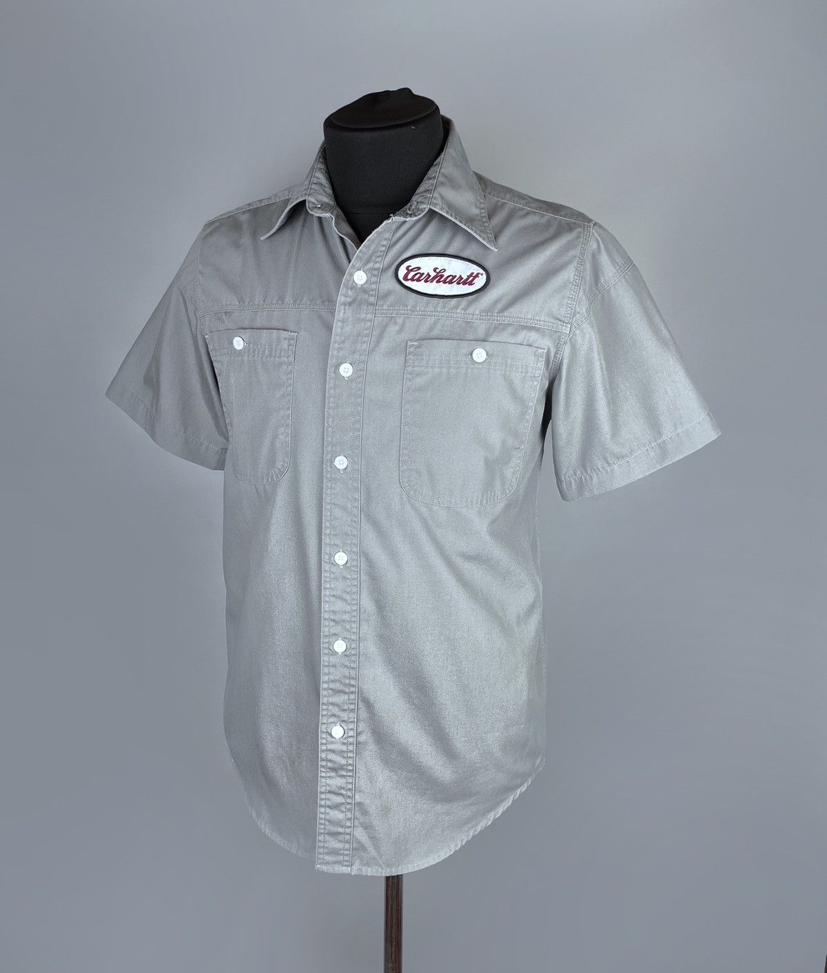 Carhartt Men's Vintage Carhartt SS Work Pockets Shirt Patch Logo S Size US S / EU 44-46 / 1 - 7 Thumbnail