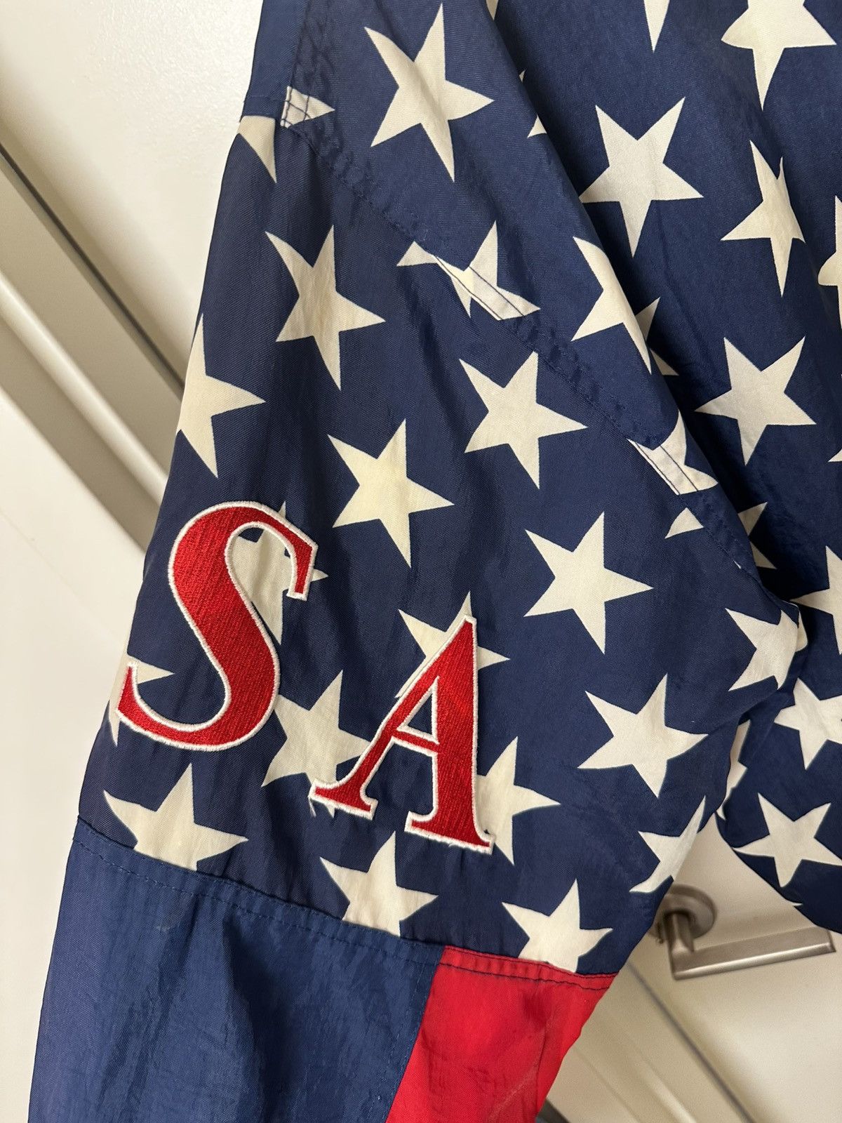 Starter × USA Olympics × Vintage Vintage Starter 1996 Atlanta Olympics American Flag Jacket Size US L / EU 52-54 / 3 - 6 Thumbnail