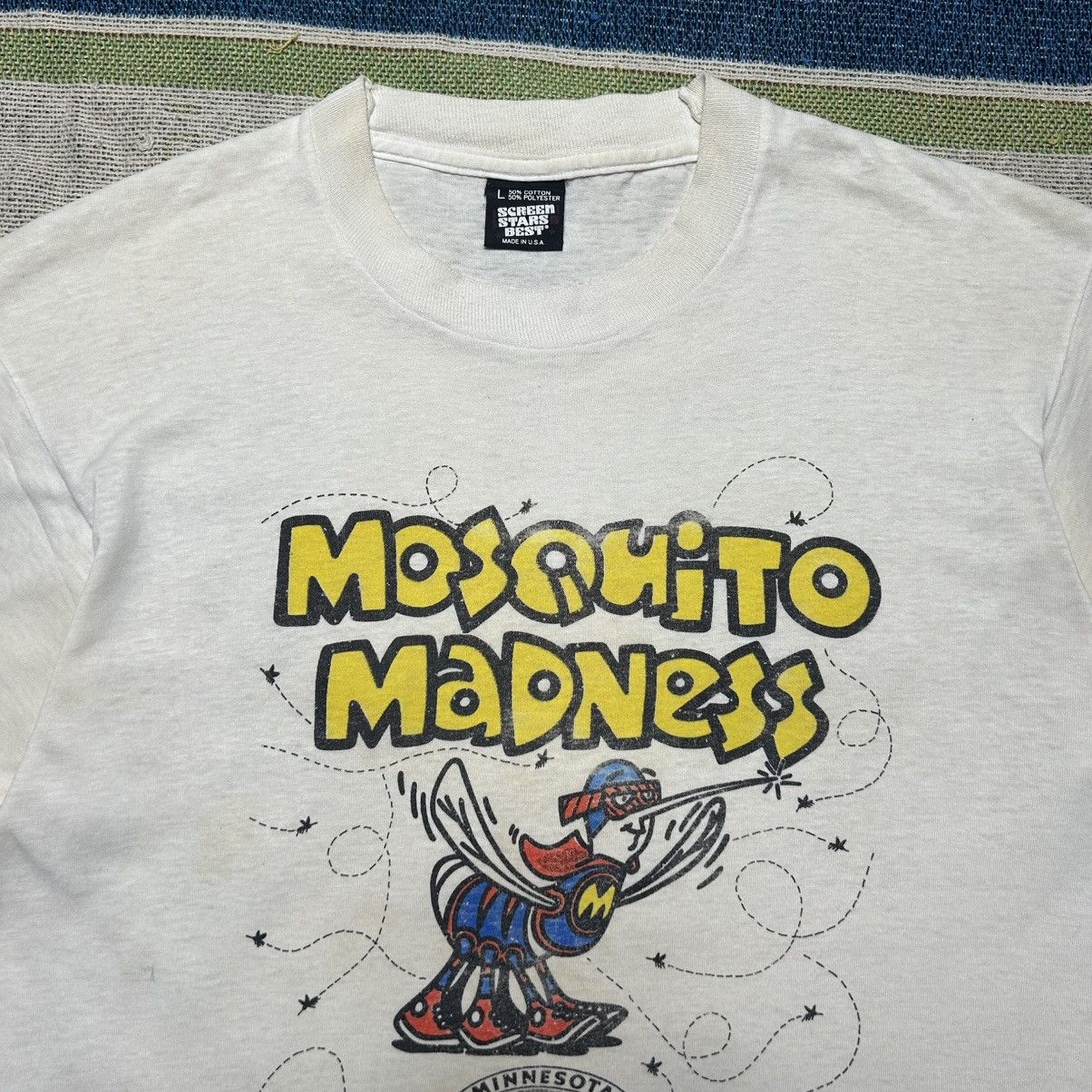 Vintage Vintage Mosquito Madess Graphic Tee Size US L / EU 52-54 / 3 - 3 Thumbnail