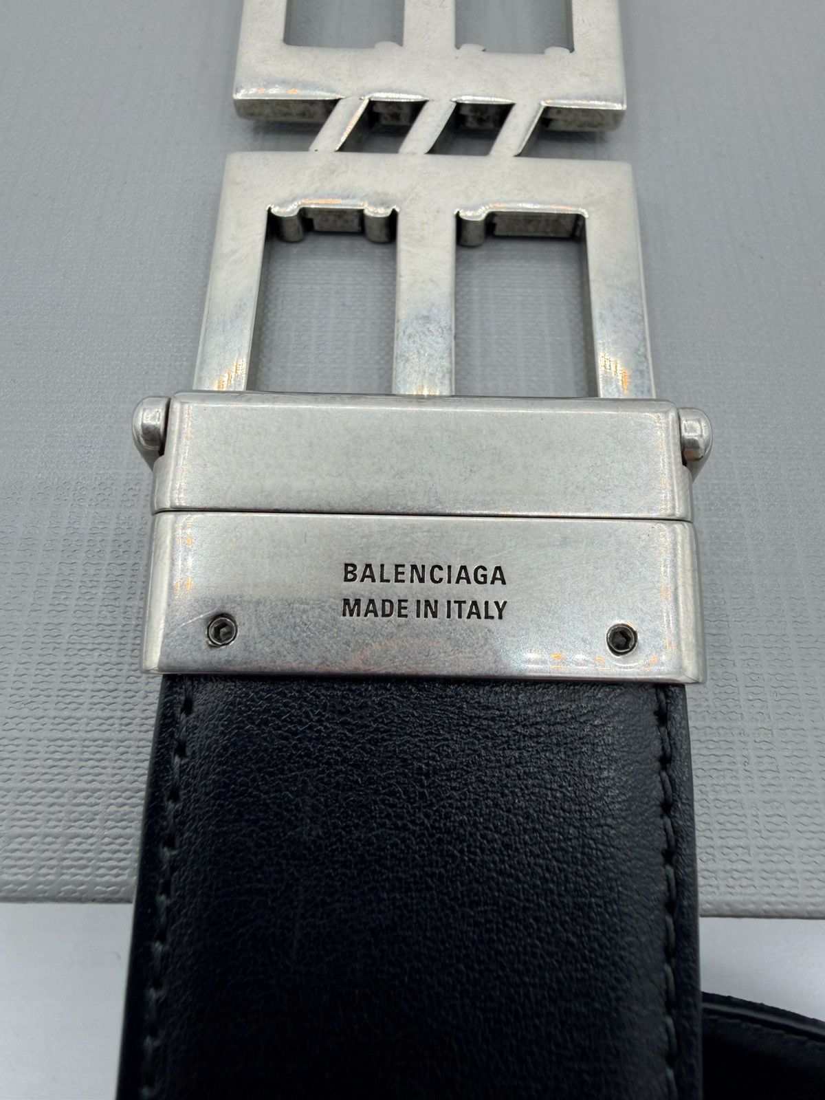 Balenciaga Balenciaga BB Belt Size 26 - 4 Thumbnail
