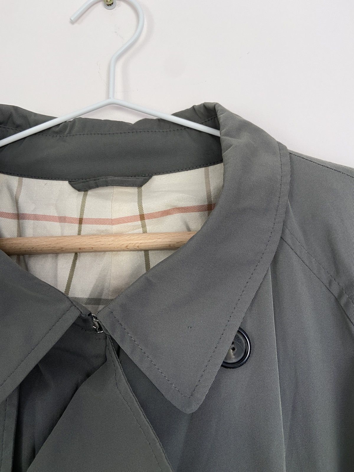 Loro Piana Loro Piana Light Olive Stormey Trench Tecno Coat Size US XXL / EU 58 / 5 - 8 Thumbnail