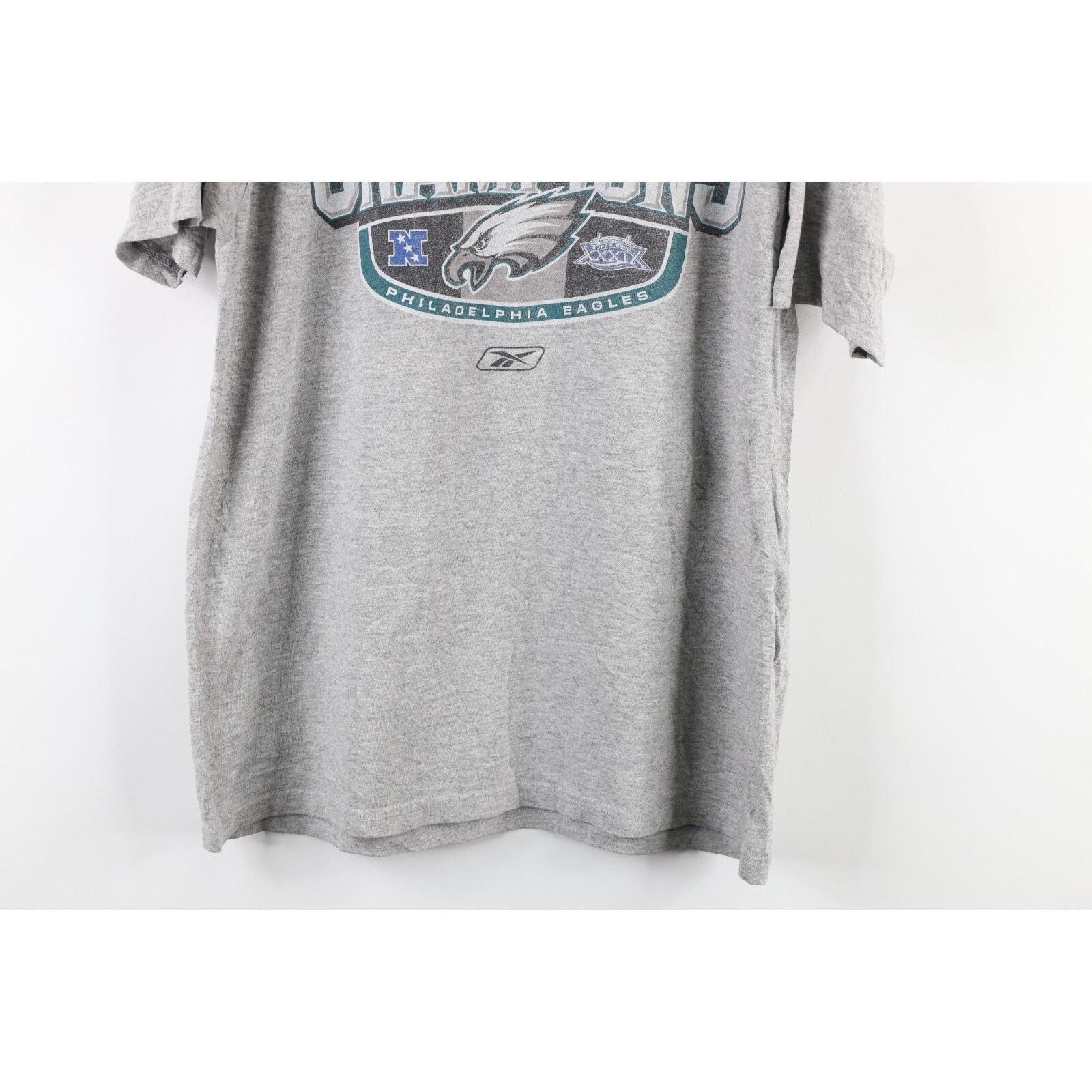 Reebok Vintage Reebok Distressed Philadelphia Eagles T-Shirt Size US L / EU 52-54 / 3 - 3 Thumbnail