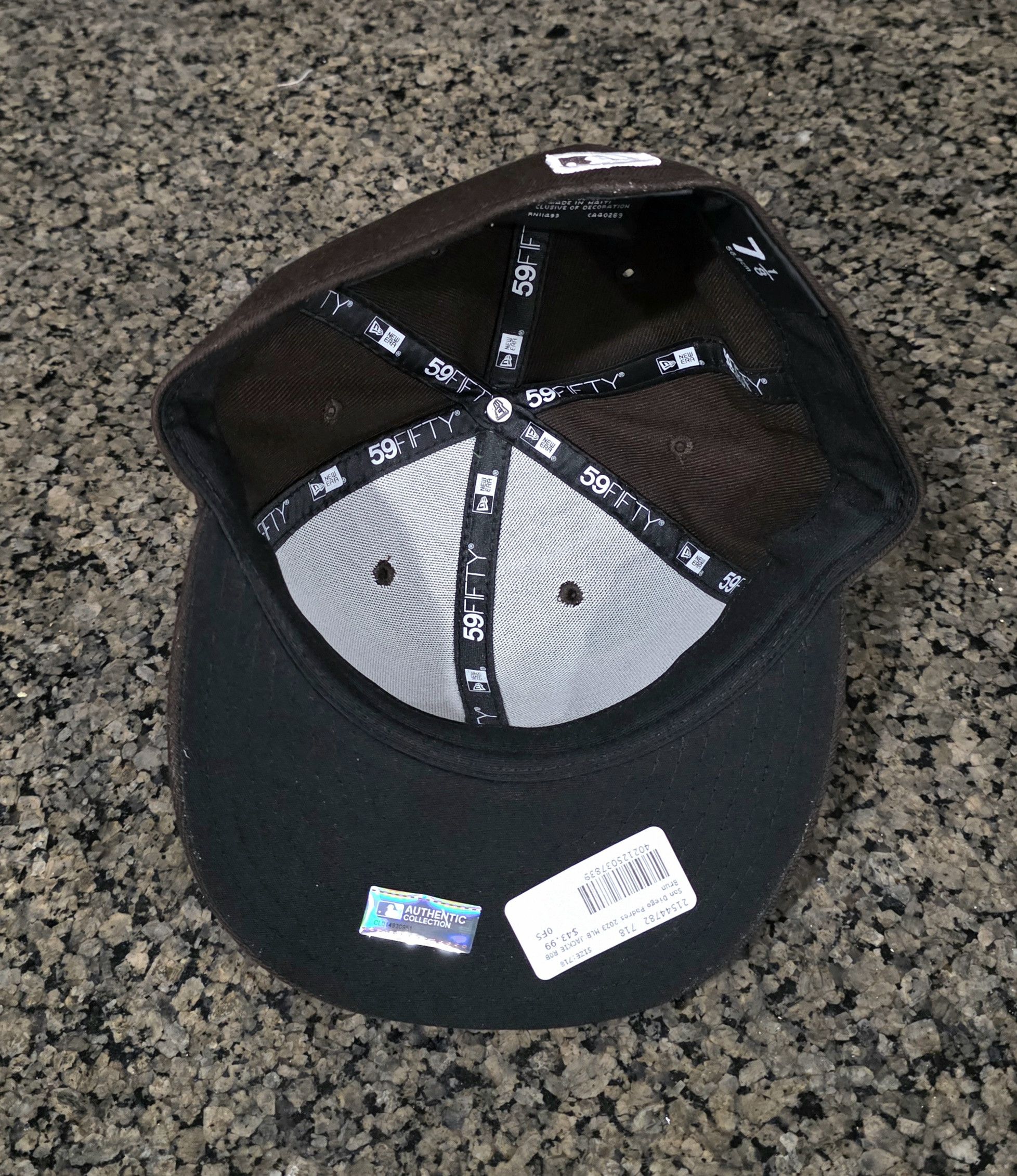 New Era New Era 59Fifty San Diego Padres Jackie Robinson 42 7 1/8 Size ONE SIZE - 3 Thumbnail