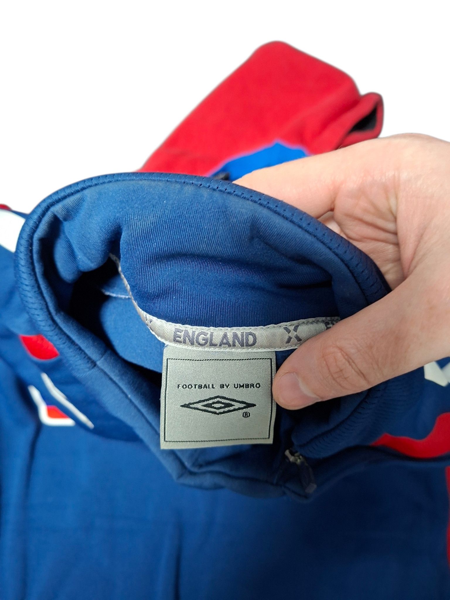 Umbro ENGLAND UMBRO NATIONWIDE VINTAGE SOCCER SWEATSHIRT Size US XL / EU 56 / 4 - 4 Thumbnail