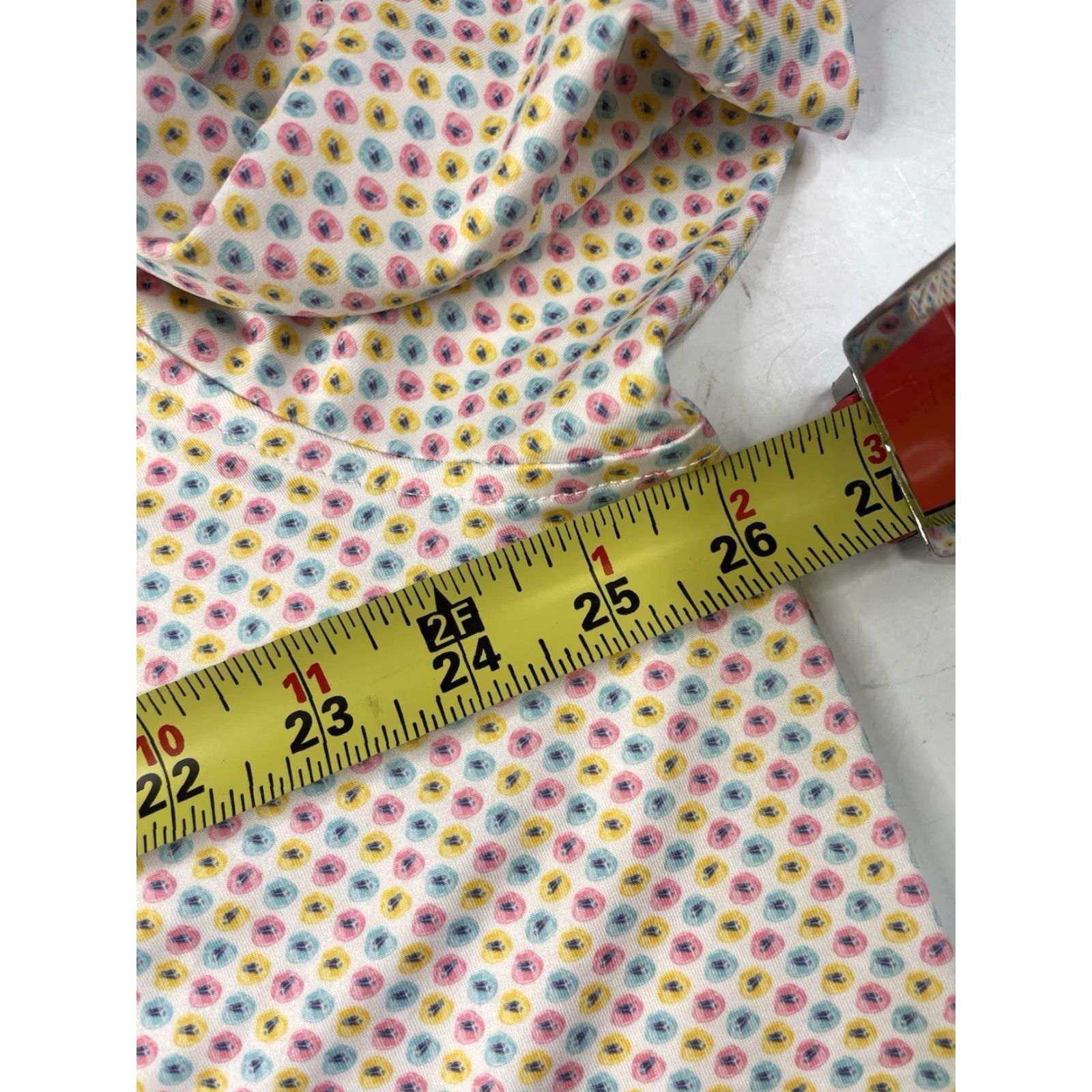Peter Millar Peter Millar Summer Comfort Polo Shirt Mens XL Golf Performance Pastel Polka Dot Short Sleeve Size US XL / EU 56 / 4 - 7 Thumbnail