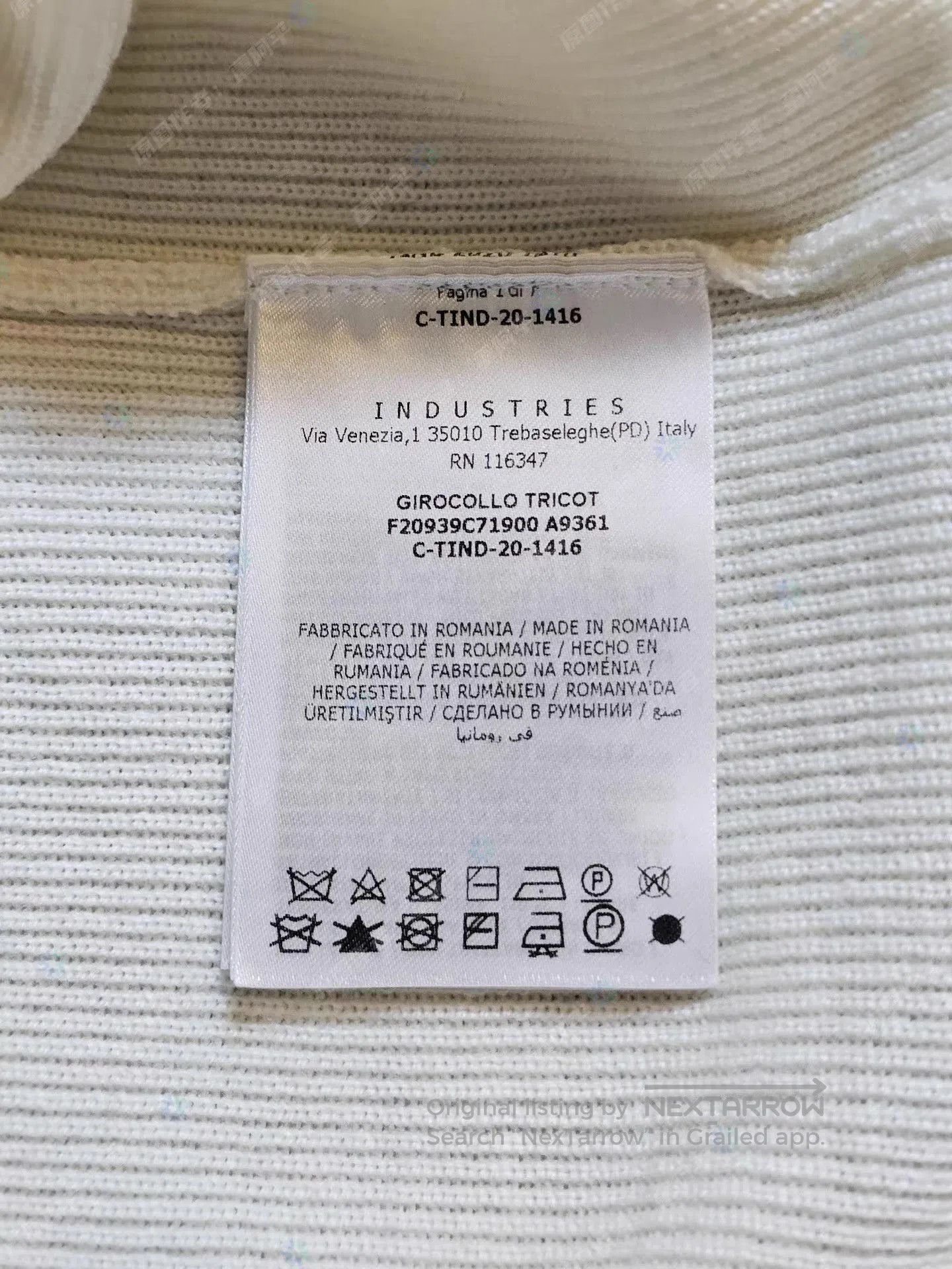 Moncler Beige Long Sleeve Knit Top. Size US S / EU 44-46 / 1 - 6 Thumbnail