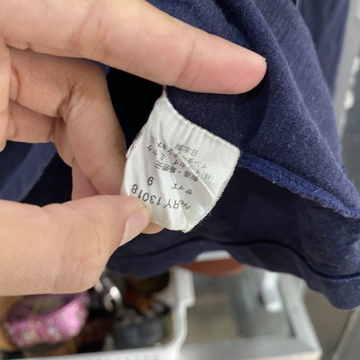 Issey Miyake 80s ISSEY MIYAKE TSUMORI CHISATO "I.S." Big Logo Long Sleeve Size US S / EU 44-46 / 1 - 12 Thumbnail