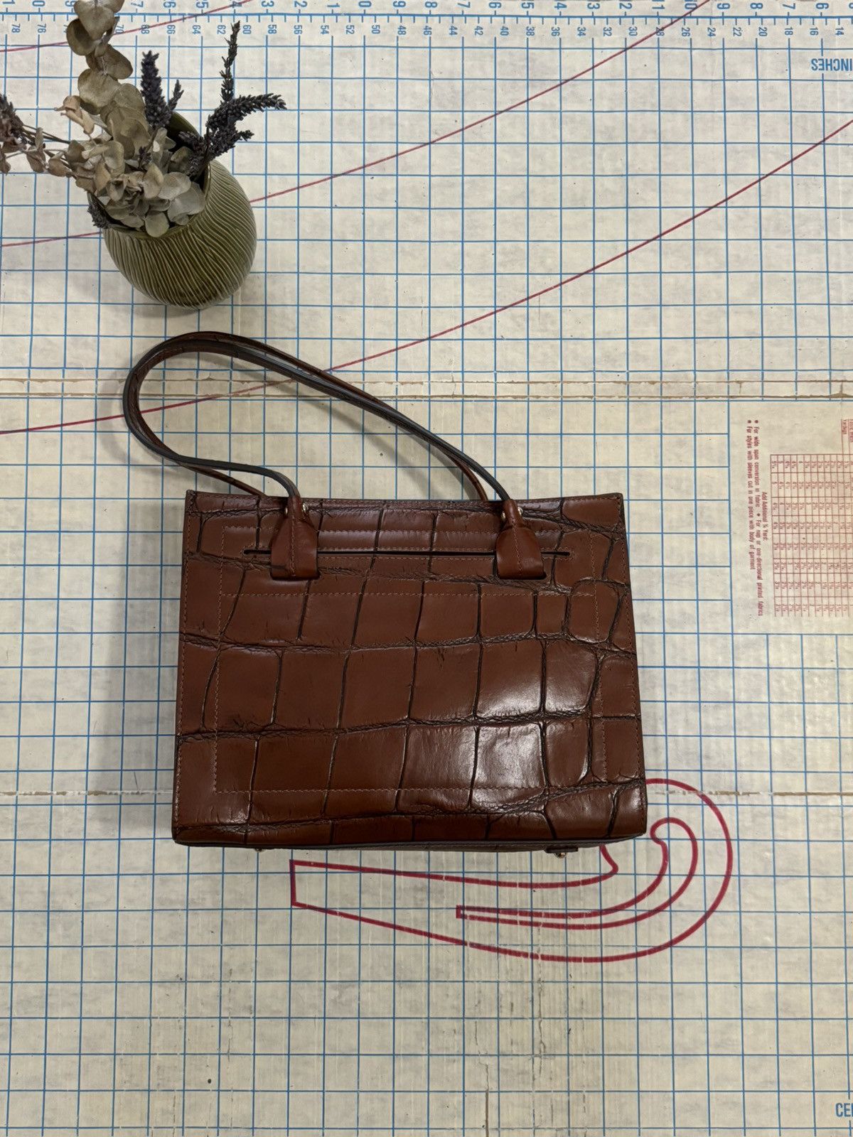 Dooney & Bourke Dooney & Bourke Denison Italian Calfskin Leather Satchel Bag Size ONE SIZE - 6 Thumbnail