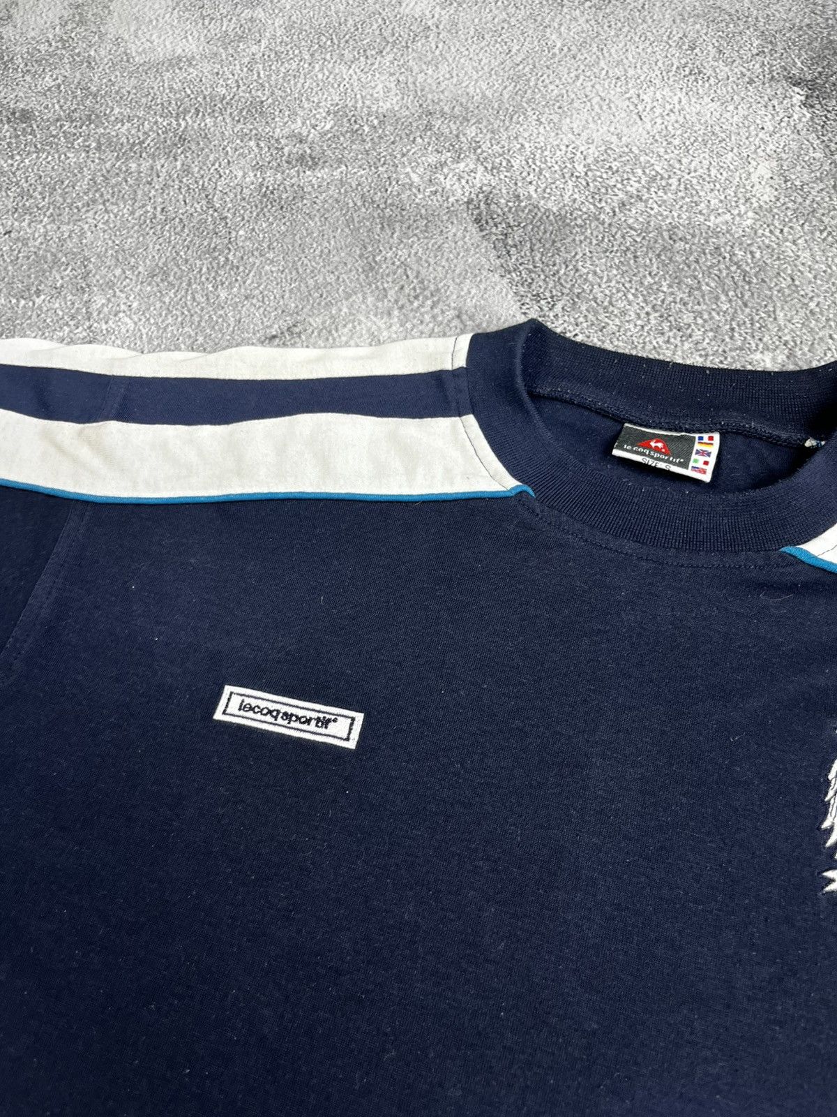 Le Coq Sportif 1999-00 Manchester City LeCoqSportif Cotton Tee Size US S / EU 44-46 / 1 - 8 Thumbnail