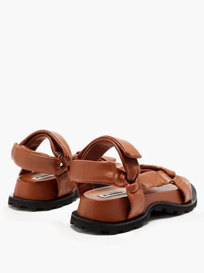 Jil Sander o1y1025 Sandals in Camel Size US 6 / IT 36 - 2 Thumbnail