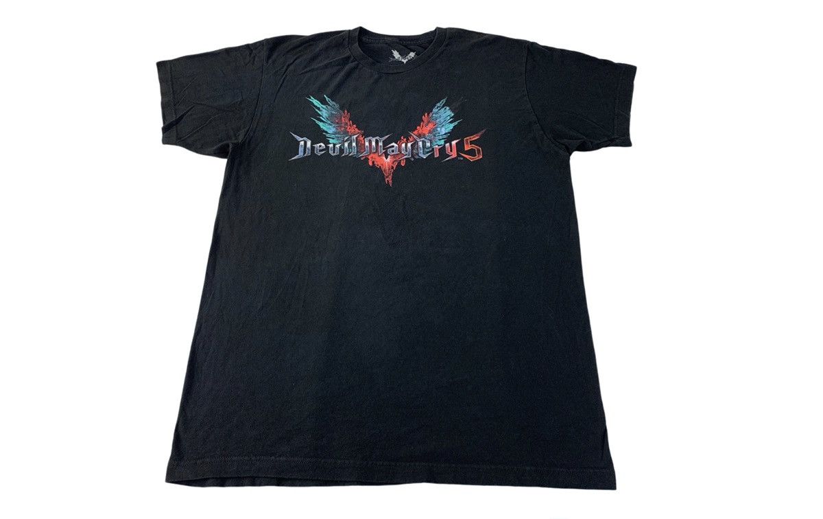 The Game Devil May Cry 5 Fantasy Action Game Big Logo Tee Size US L / EU 52-54 / 3 - 1 Thumbnail