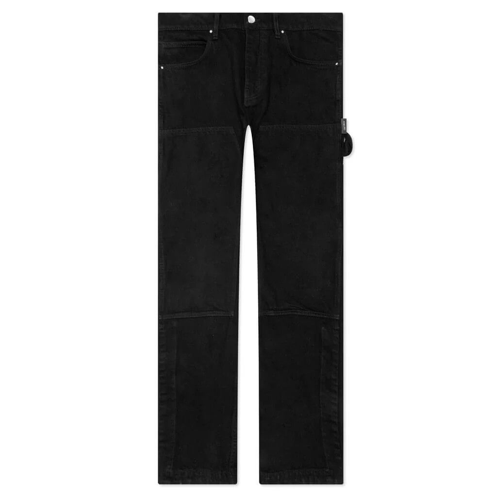 Amiri o1mle0725 Carpenter Jeans in Black Size US 33 - 1 Thumbnail