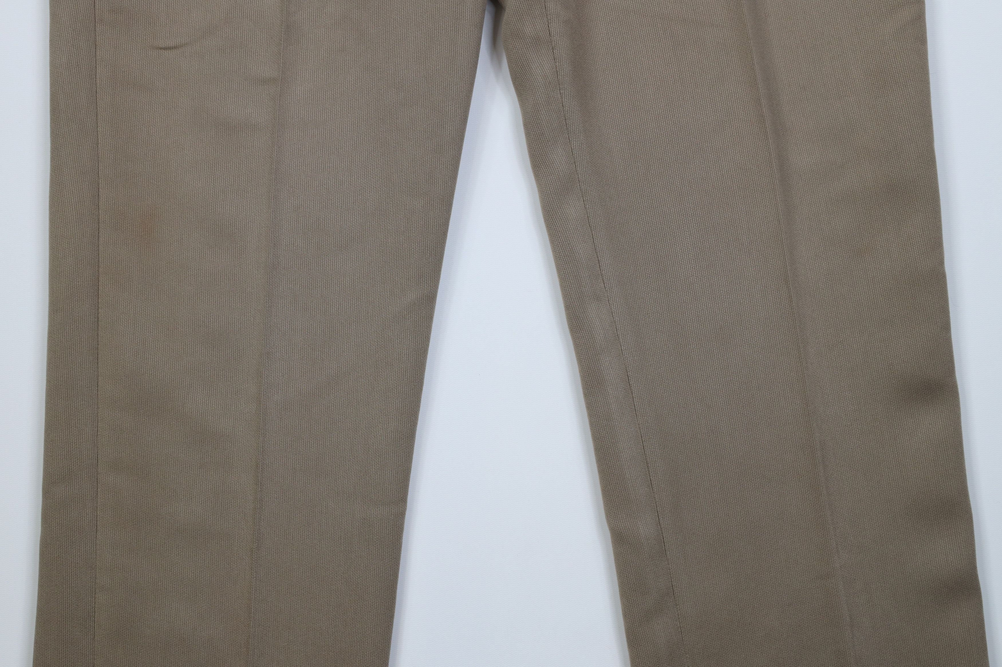 Vintage Vintage 90s Streetwear Gabardine Ribbed Wide Leg Chino Pants Size US 36 / EU 52 - 3 Thumbnail
