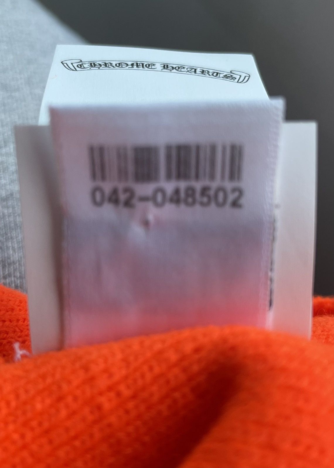 Chrome Hearts Chrome Hearts CH Beanie Orange Size ONE SIZE - 11 Thumbnail