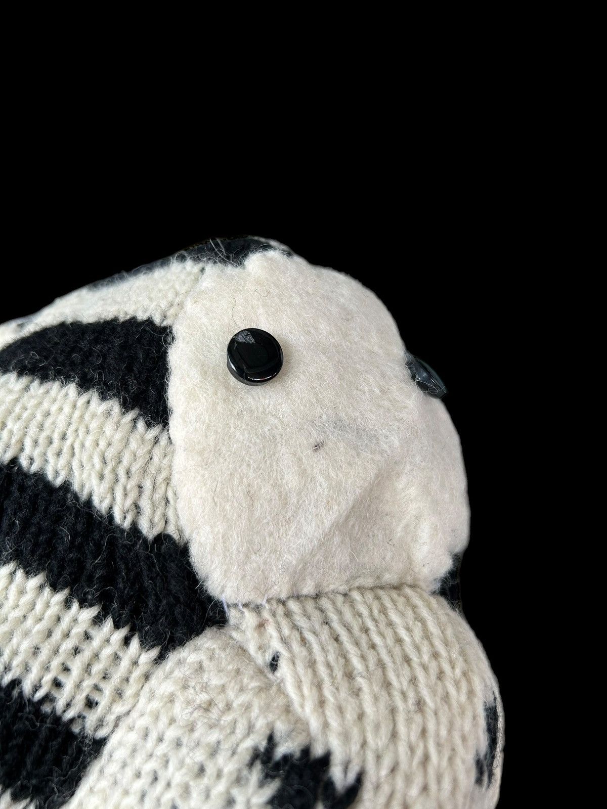 Japanese Brand × Kapital × Vintage Vintage Mohawk Sport Japan Stripe knitt Bunny Beanie Rare🎌☠️☠️ Size ONE SIZE - 7 Thumbnail