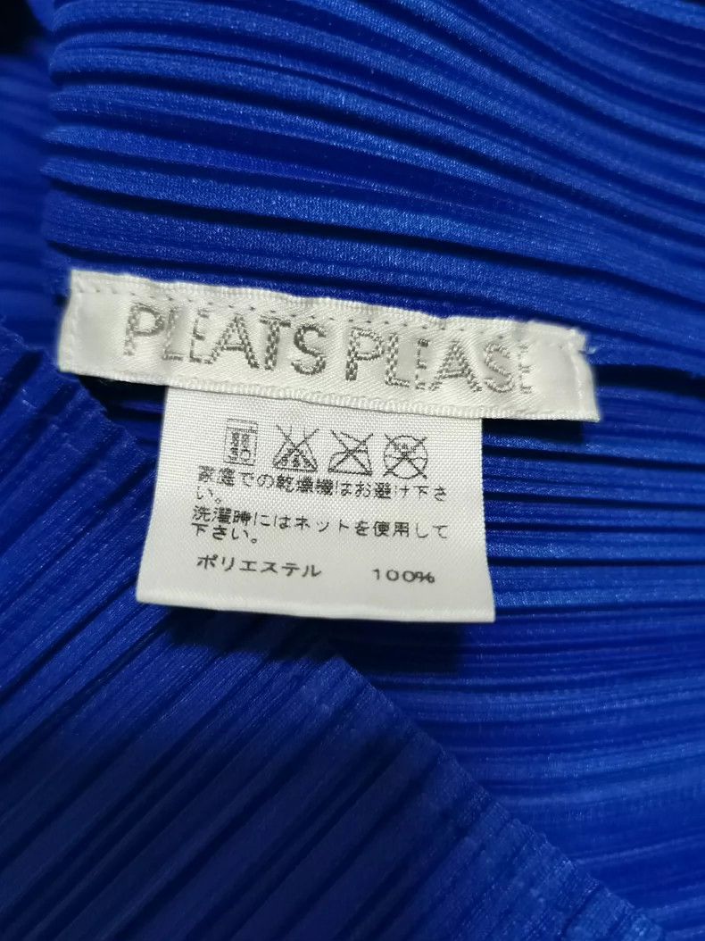 Issey Miyake Issey Miyake size:4 Blue detergent laundry liquid top Size S / US 4 / IT 40 - 4 Thumbnail