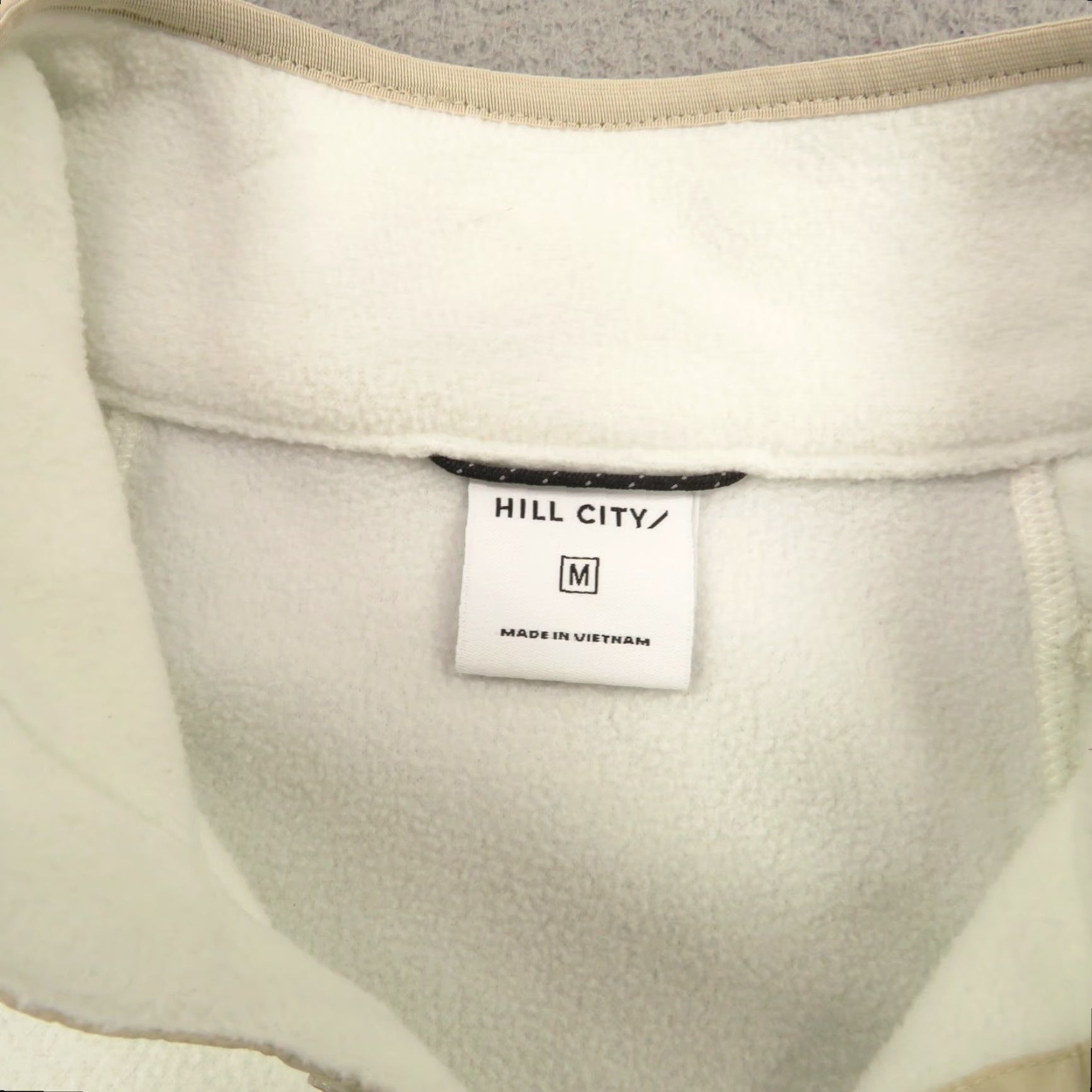 KangaROOS Hill City Jacket Mens Medium White Fleece Pullover Snap T Sweater Kangaroo Pouch Size US M / EU 48-50 / 2 - 4 Thumbnail