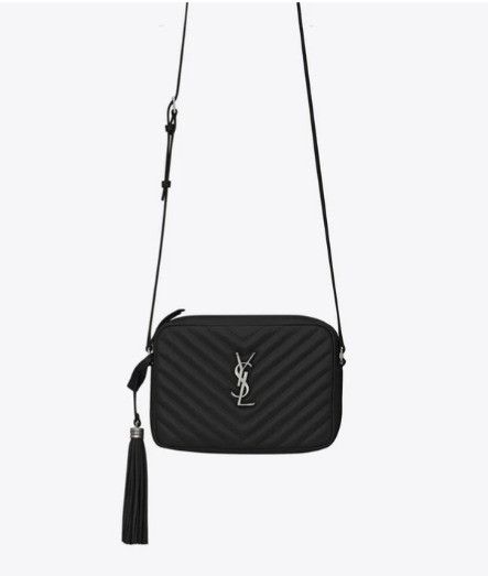 Saint Laurent Paris o1s1wg110924 Size: OS / Lou Camera Bag Quilted Leather Black Size ONE SIZE - 1 Thumbnail