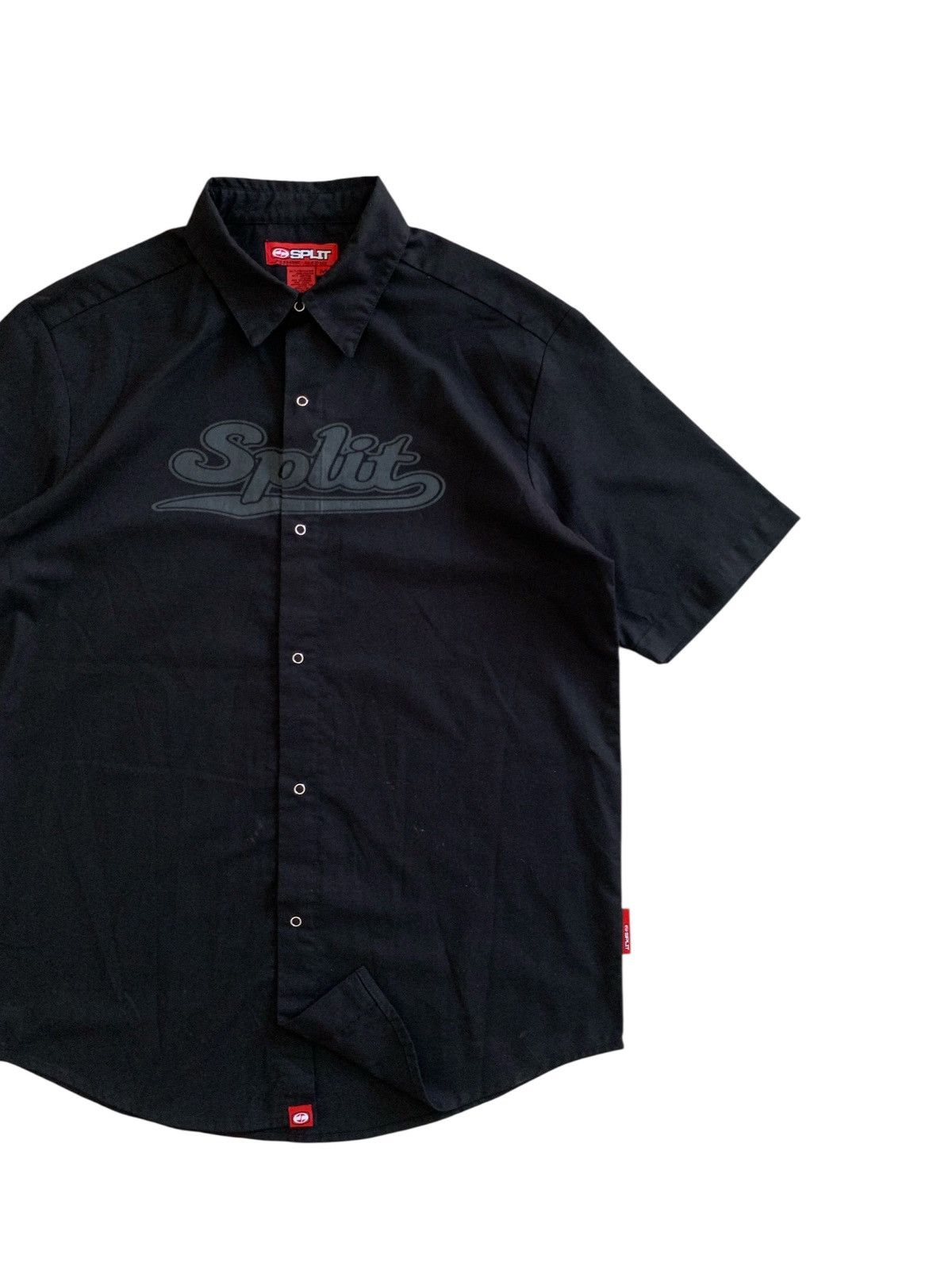 Vintage Vintage 00s Split Skateboards Printed Button Up Shirt Size US M / EU 48-50 / 2 - 2 Thumbnail