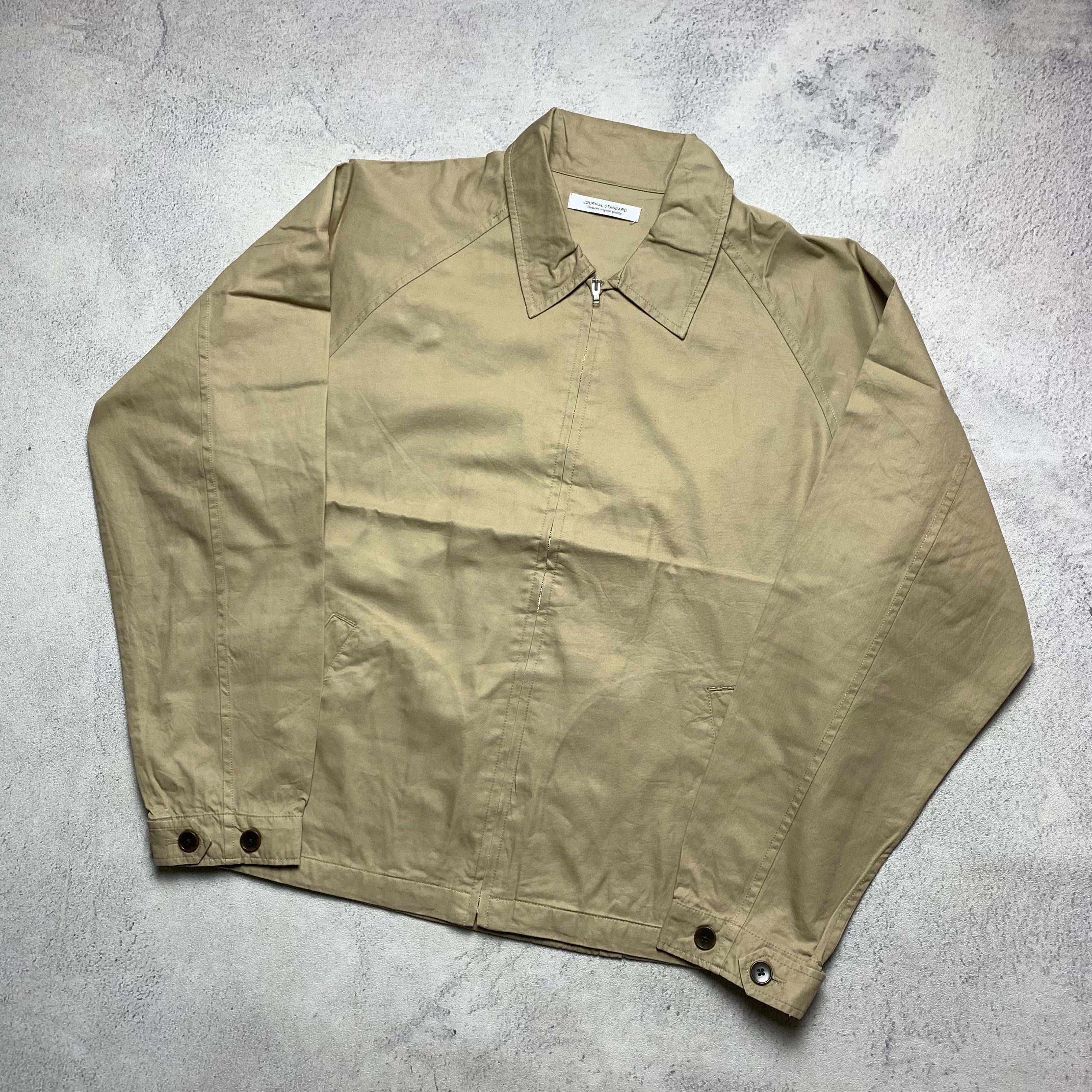 Japanese Brand Journal Standard Zip Up Work Casual Jacket Size US L / EU 52-54 / 3 - 1 Thumbnail