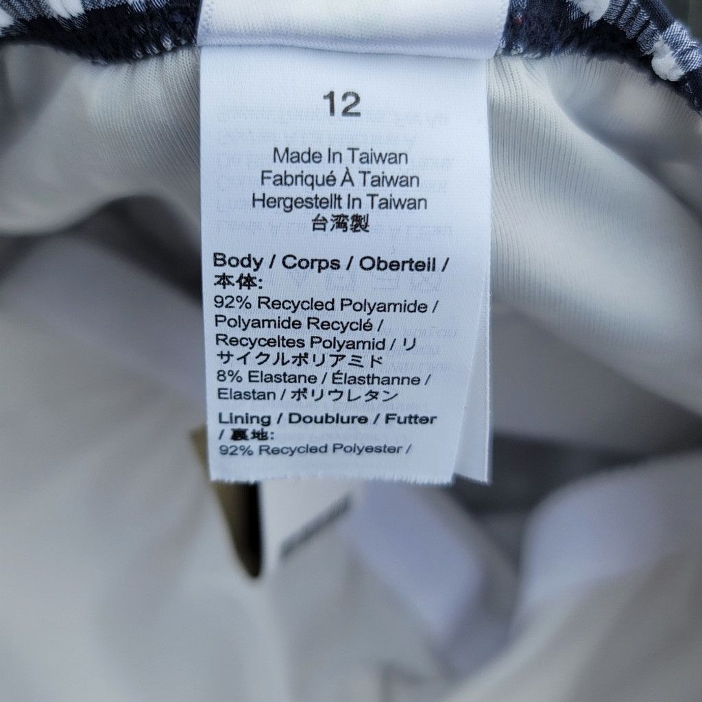 J.Crew NWT J.Crew Ruched Bandeau One-Piece Swimsuit in Gingham Size ONE SIZE - 7 Thumbnail