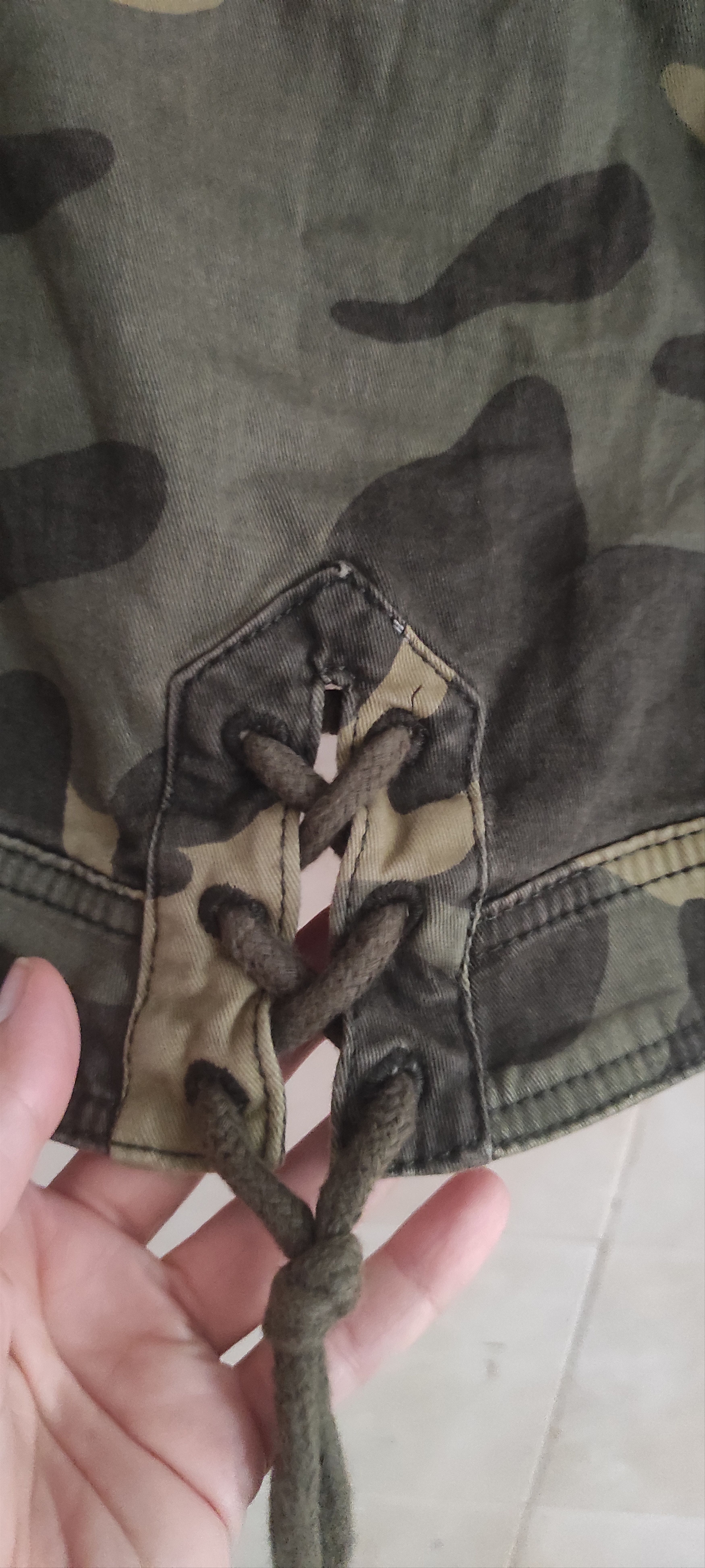 Hollister Hollister Utility Military Style Camo Camouflage Jacket Size S / US 4 / IT 40 - 17 Thumbnail