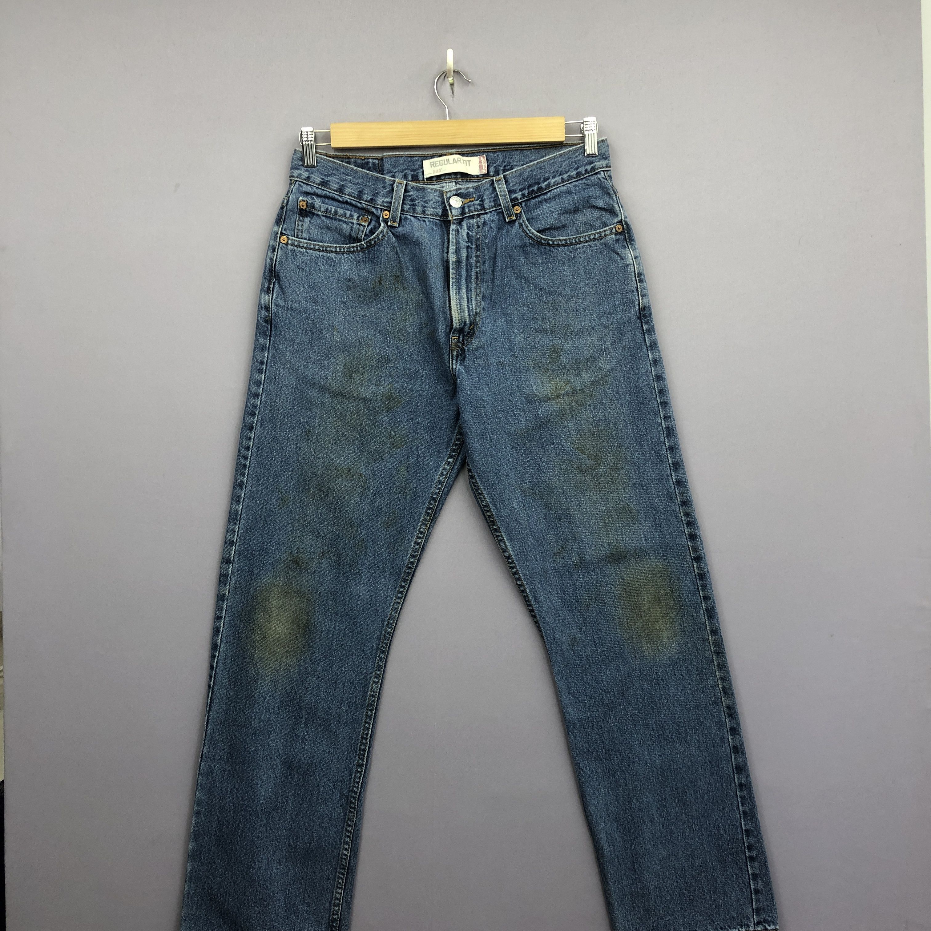 Levi's Vintage Levis 505 Faded Jeans Dirty Levi's Light Wash Denim Size US 32 / EU 48 - 1 Thumbnail