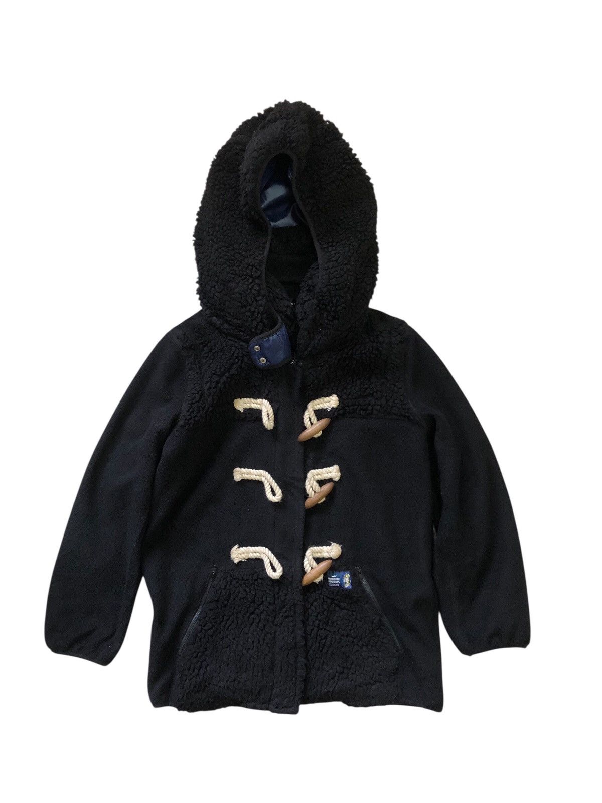 Issey Miyake Nice🥷Mercibeaucoup by Issey Miyake Big Hoodie Fleece Jacket Size L / US 10 / IT 46 - 1 Thumbnail