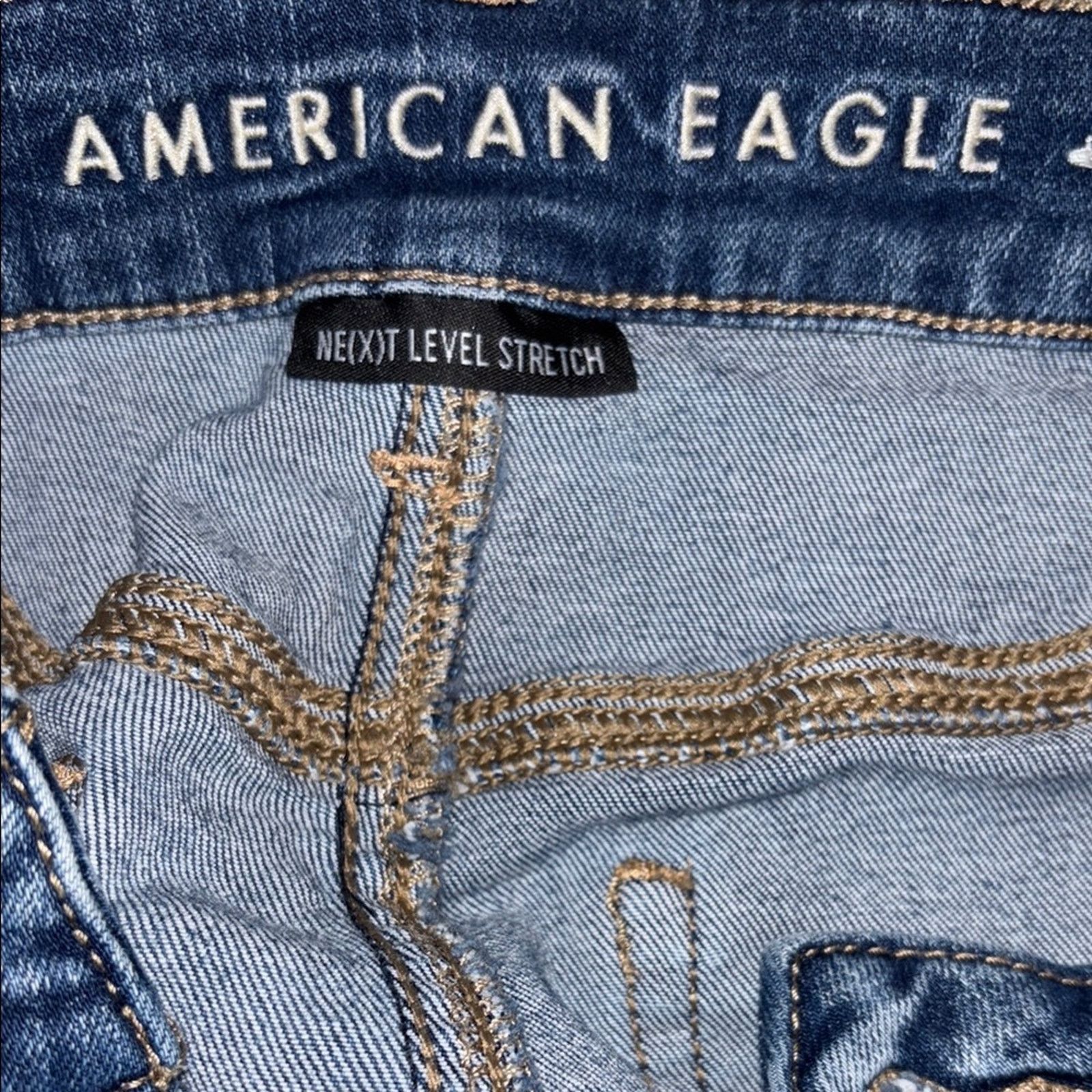 American Eagle Outfitters American Eagle Denim Shorts Size 4 Size 27" / US 4 / IT 40 - 4 Thumbnail
