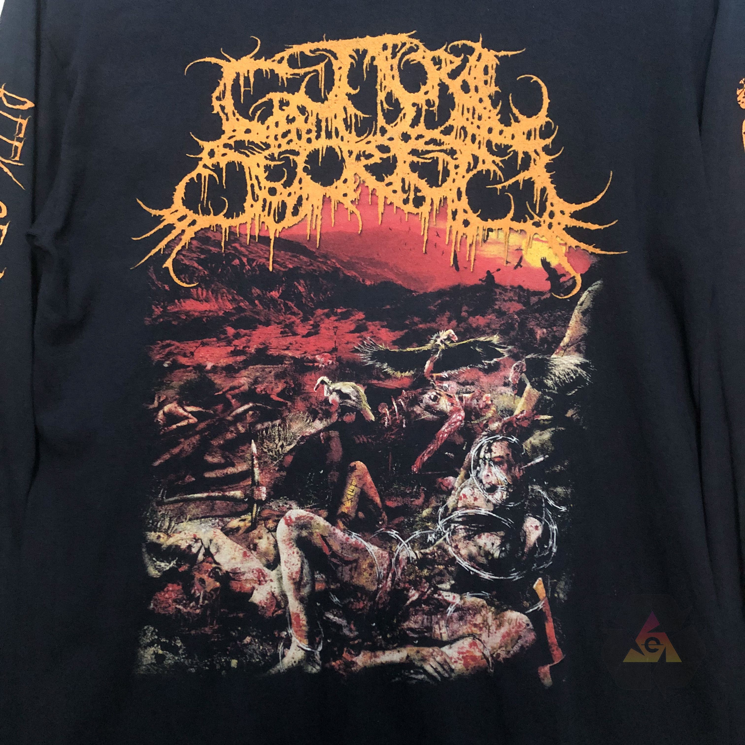 Band Tees Guttural Secrete Long Sleeve Reek Of Pubescent Despoilment Size US S / EU 44-46 / 1 - 4 Thumbnail