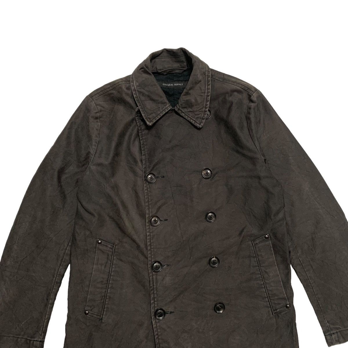 SHIPS General Supply Ships Double Breast Coat Jacket Size US M / EU 48-50 / 2 - 4 Thumbnail