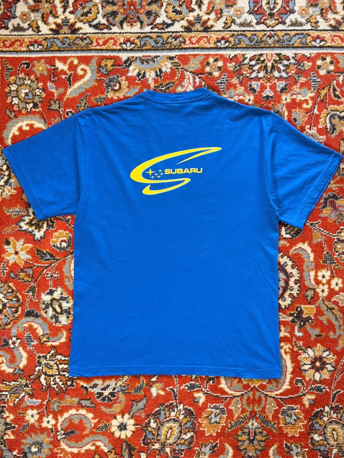 Vintage Y2k Vintage Subaru Logo Racing Tee T-shirt 90s Size US XL / EU 56 / 4 - 5 Thumbnail