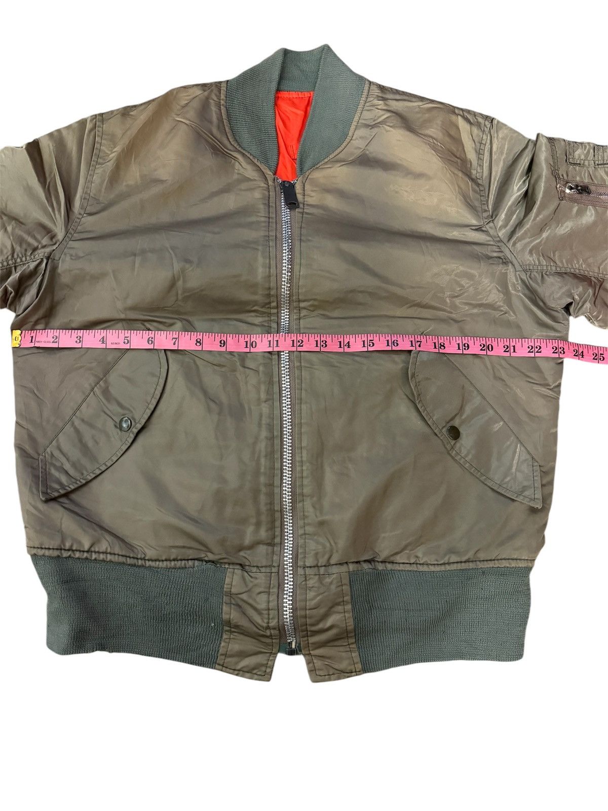 Vintage VINTAGE MA-1 MILITARY STYLE FLIGHT BOMBER JACKET Size US S / EU 44-46 / 1 - 10 Thumbnail