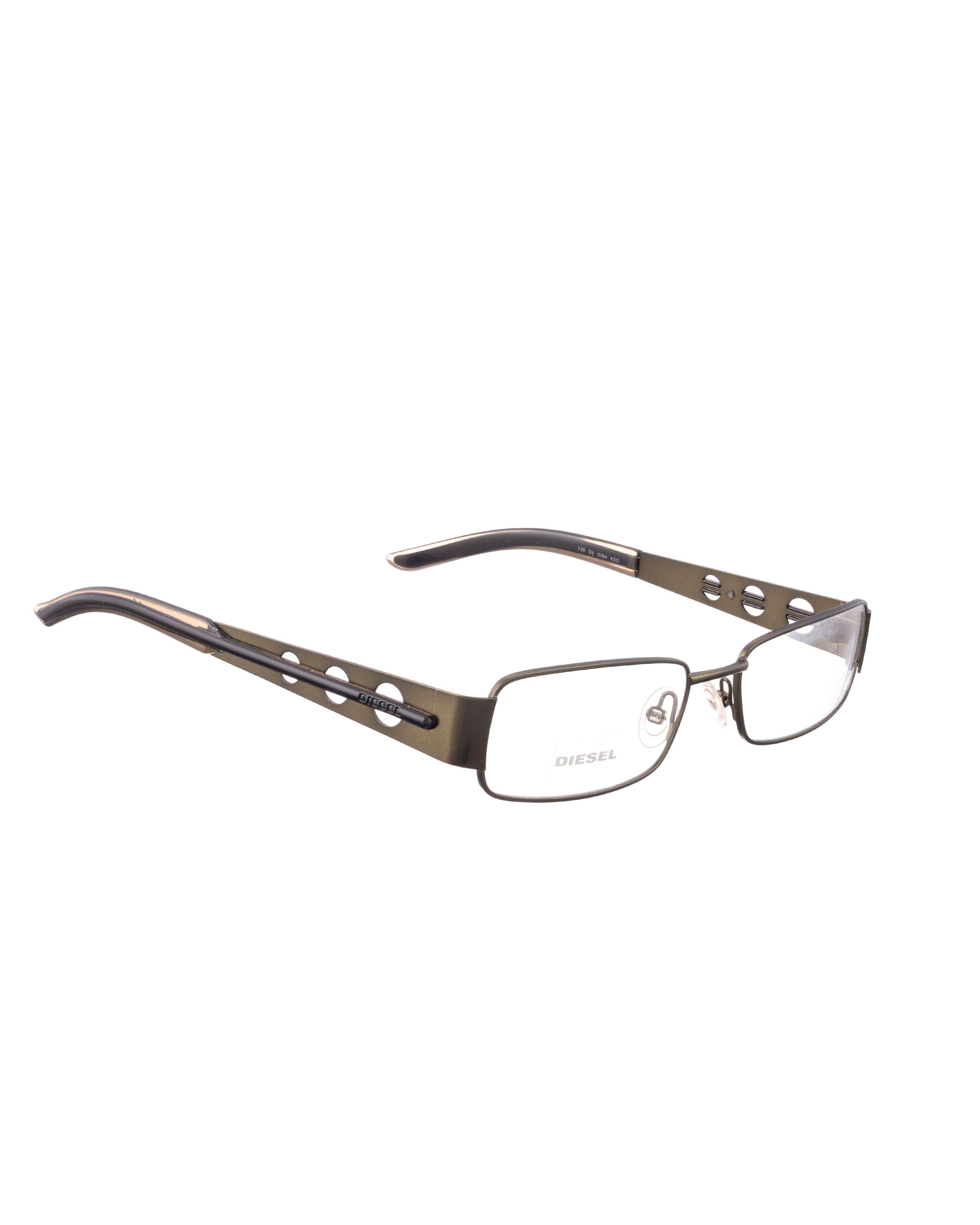 Diesel Diesel 00s Vintage Steel Glasses with Circle Cut Outs Size ONE SIZE - 2 Thumbnail