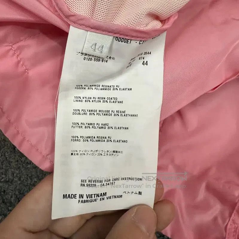 Miu Miu Miu Miu Pink Nylon Women's Jacket . Size M / US 6-8 / IT 42-44 - 4 Thumbnail