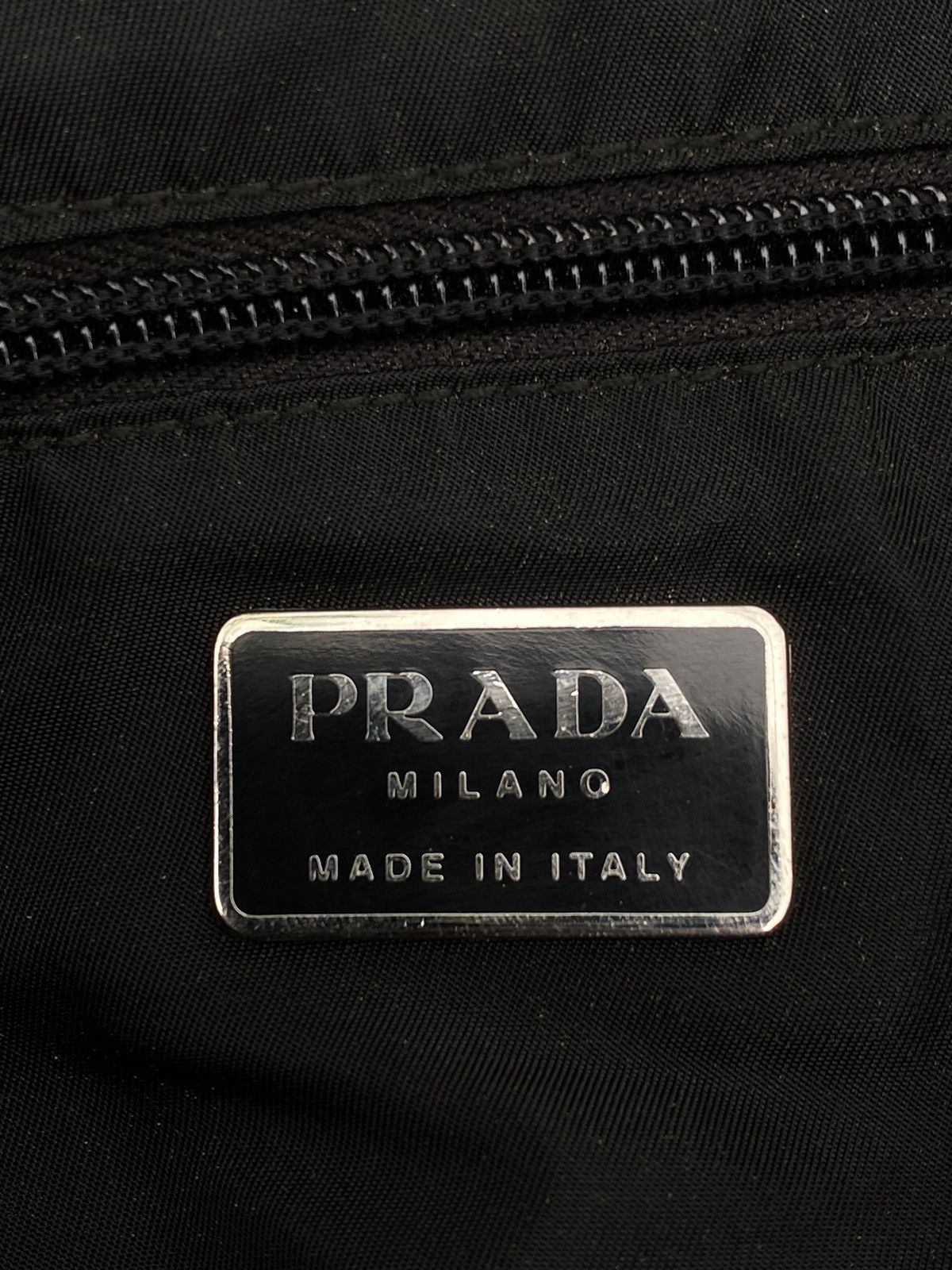 Prada PRADA BLACK NYLON MESSENGER CROSSBODY BAG Size ONE SIZE - 8 Thumbnail