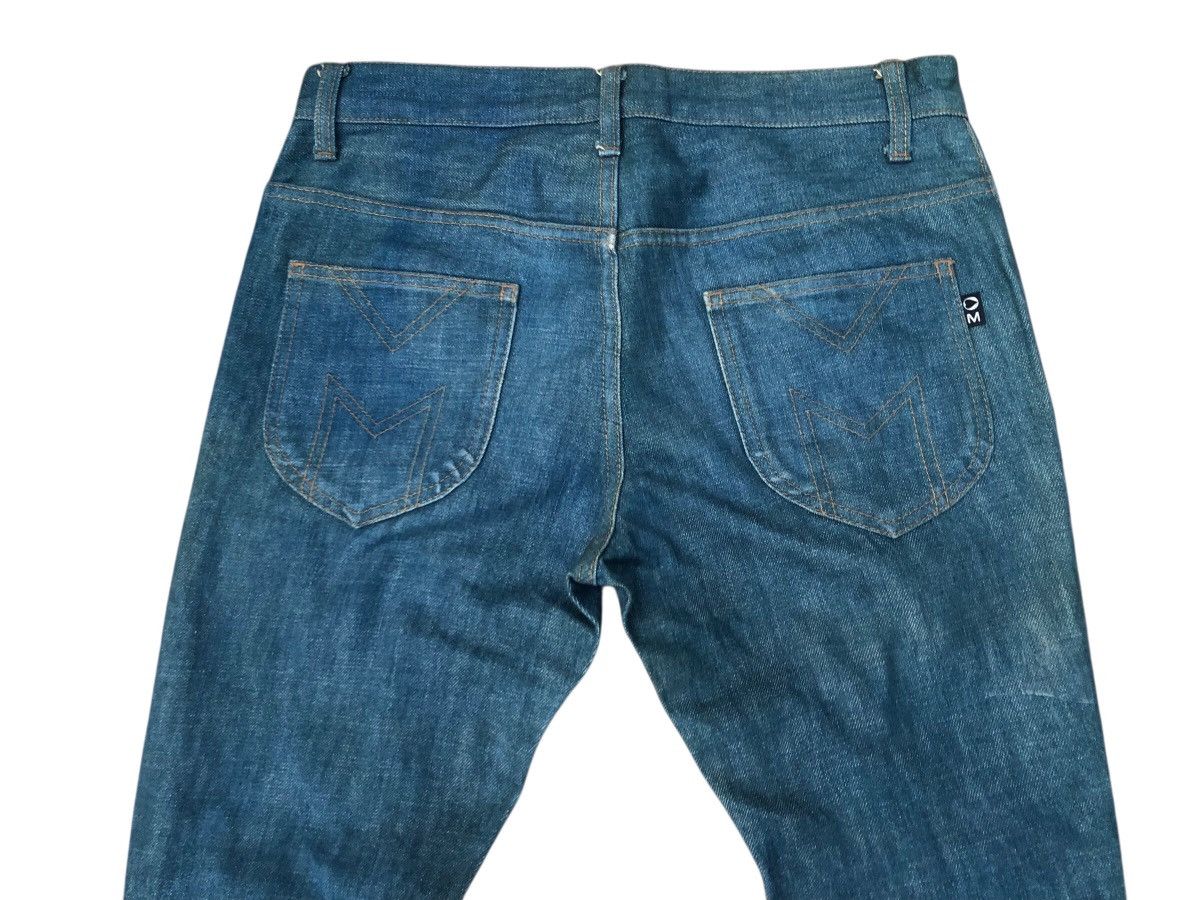 Morgan Homme Flare Bondage MORGAN HOMME Japanese Brand Strap Leg Jeans Size 31" - 5 Thumbnail
