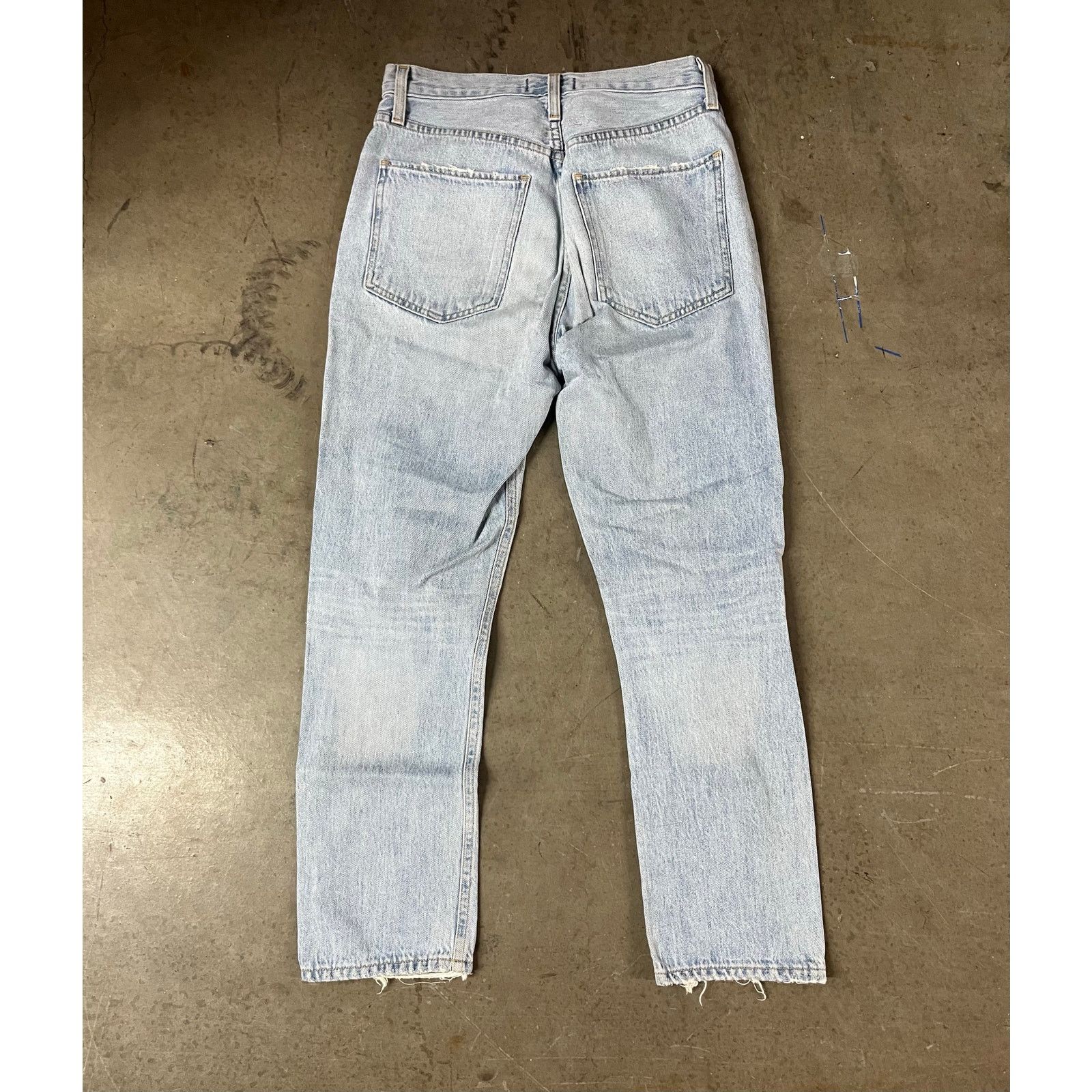 Agolde AGOLDE- RILEY HI RISE STRAIGHT CROP JEAN /25 Size 25" / US 0 / IT 36 - 4 Thumbnail