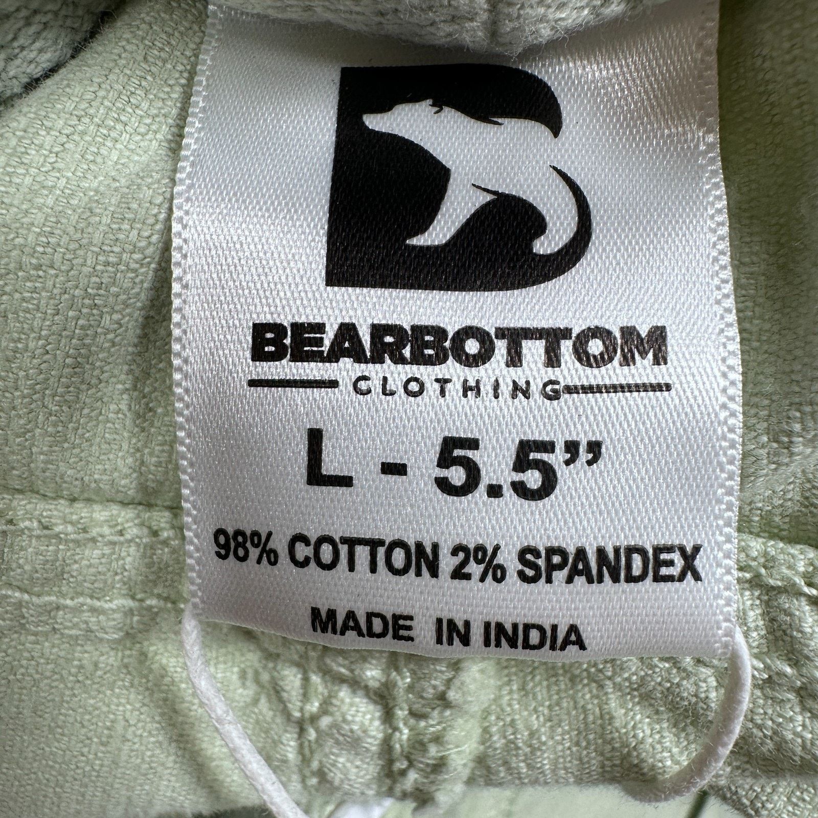 Other Bear Bottom Shorts Men’s Large Soft Green Stretch Drawstring Size US 34 / EU 50 - 6 Thumbnail