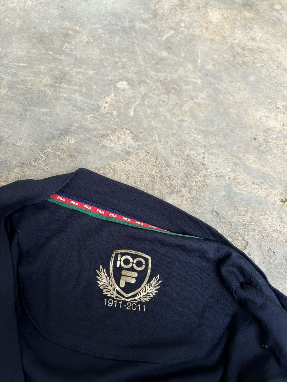 Fila Vintage Fila100 Sweatshirt Zipper Size US M / EU 48-50 / 2 - 7 Thumbnail