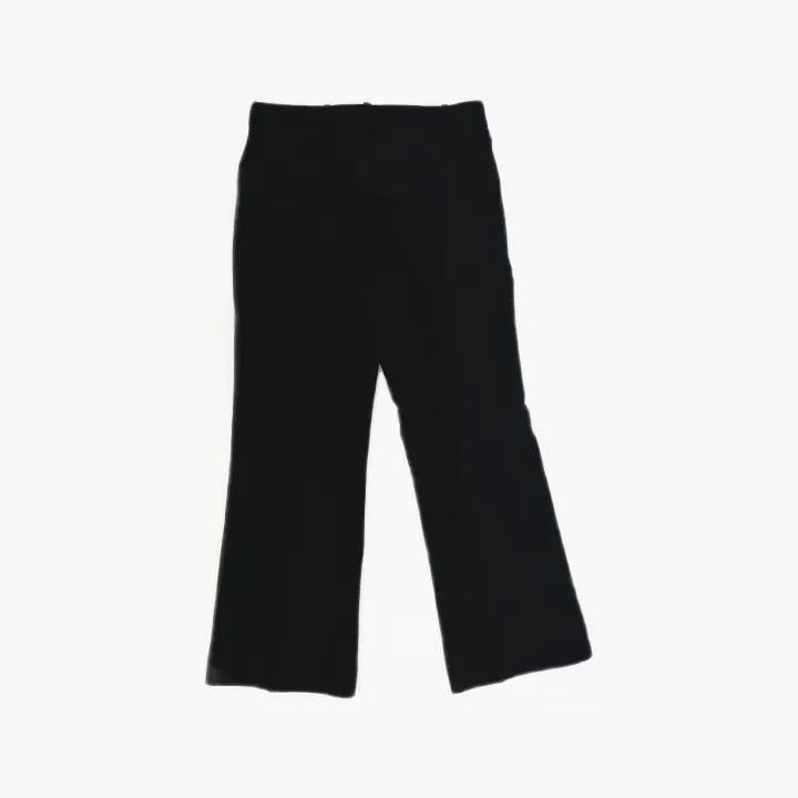 Gucci Gucci Black Flared Wool Silk Blend Pants-2507 Size 41" - 1 Thumbnail