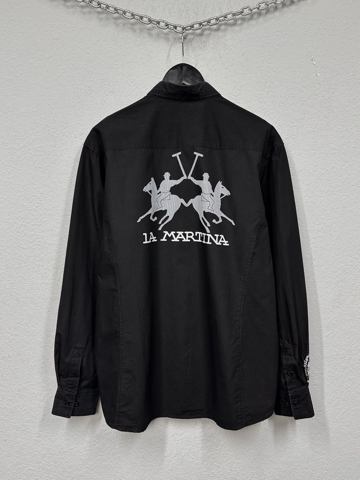 La Martina La Martina Buenos Aires Polo Long Sleeve Button Shirt Sz XL Size US M / EU 48-50 / 2 - 10 Thumbnail